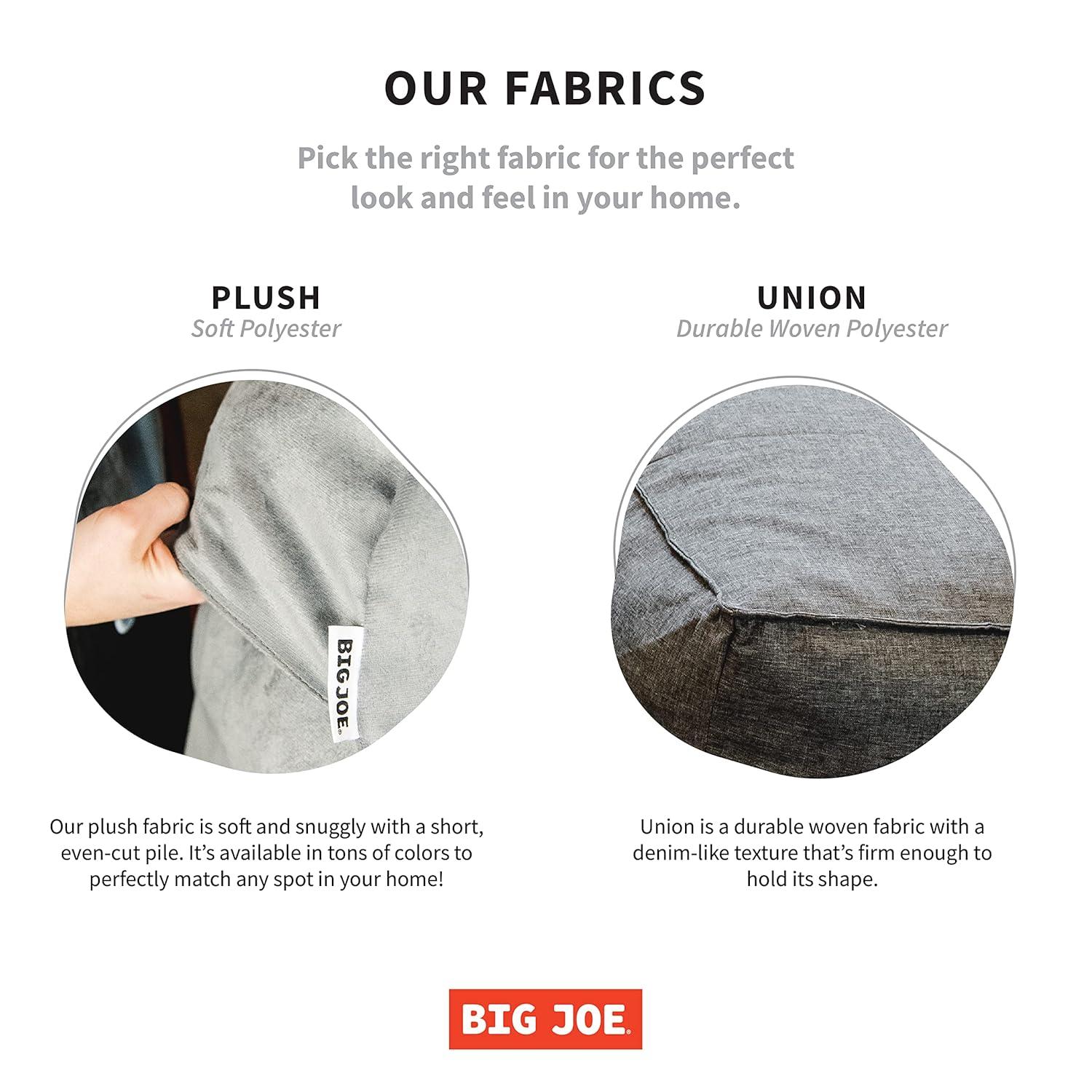 Big Joe Upholstered Pouf