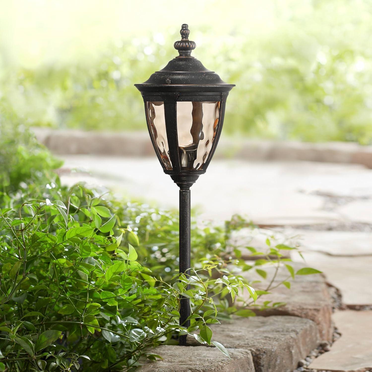 John Timberland Bellagio Collection 22 1/2" High Bronze Landscape LED Path Light