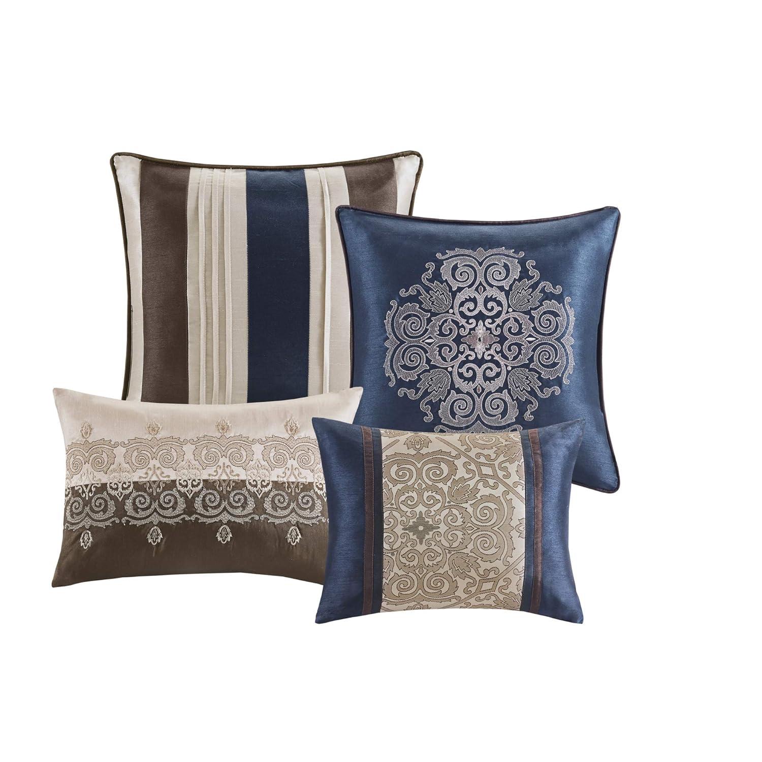 Madison Park Essentials Delaney Jacquard Traditional 24 Piece Room in a Bag