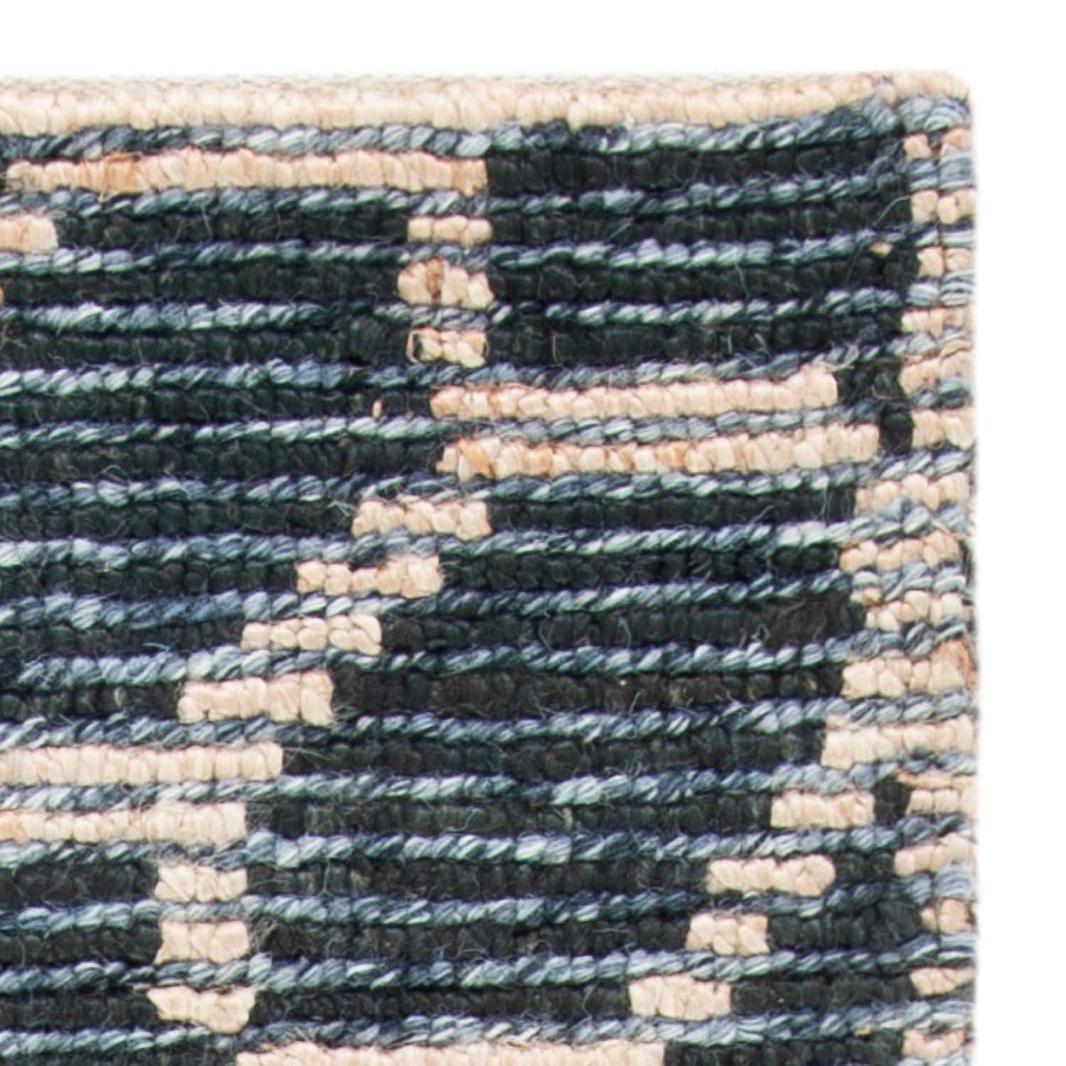 Natural Fiber NF218 Hand Woven Runner Rug - Beige/Charcoal - 2'3"x7' - Safavieh.