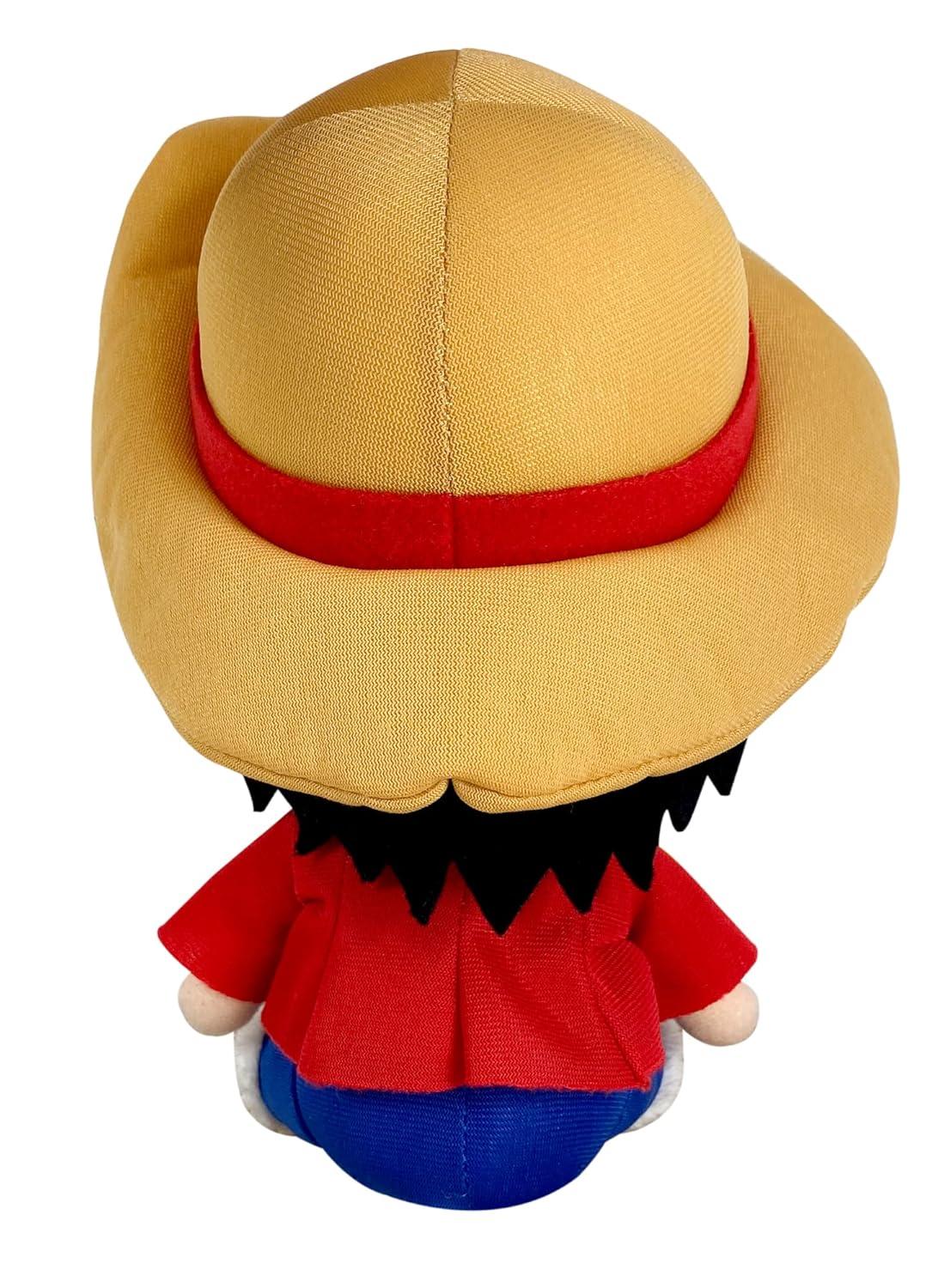 One Piece- Zou Arc Luffy Sitting Plush One Piece Stuffed Animal Plush Toys Kids Doll Toys