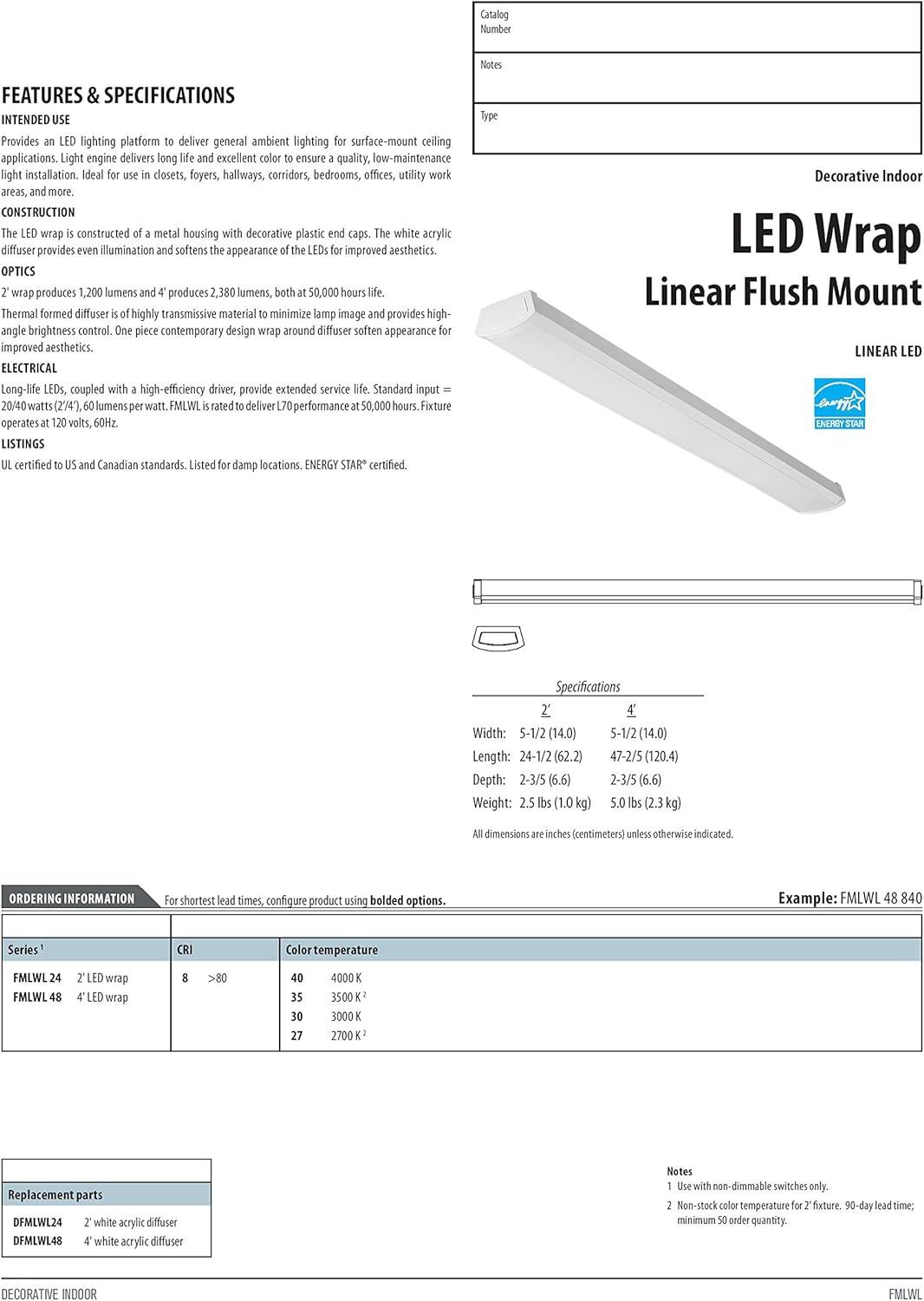 LED Flush Mount