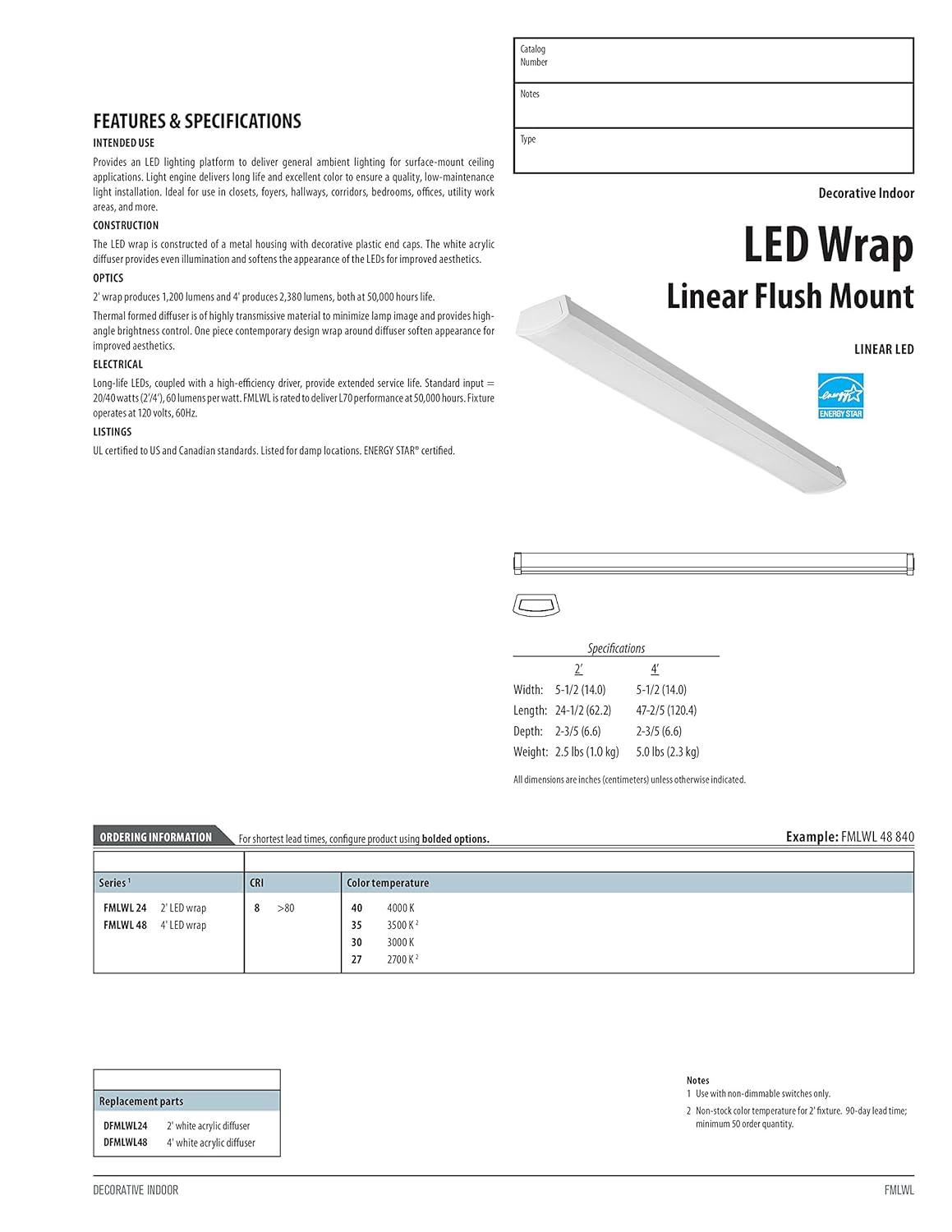 LED Flush Mount