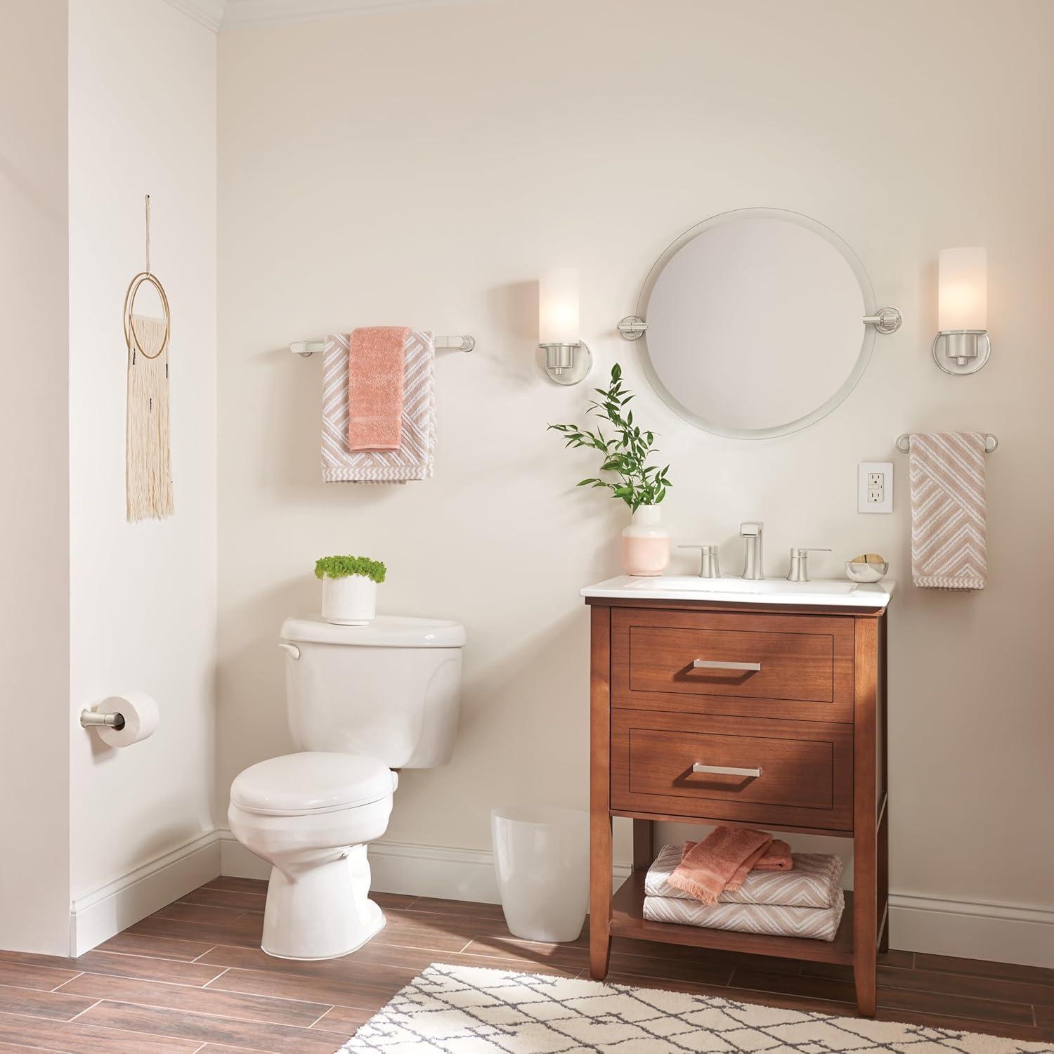 Genta LX Two-Handle Widespread Bathroom Faucet Trim Kit, Valve Required