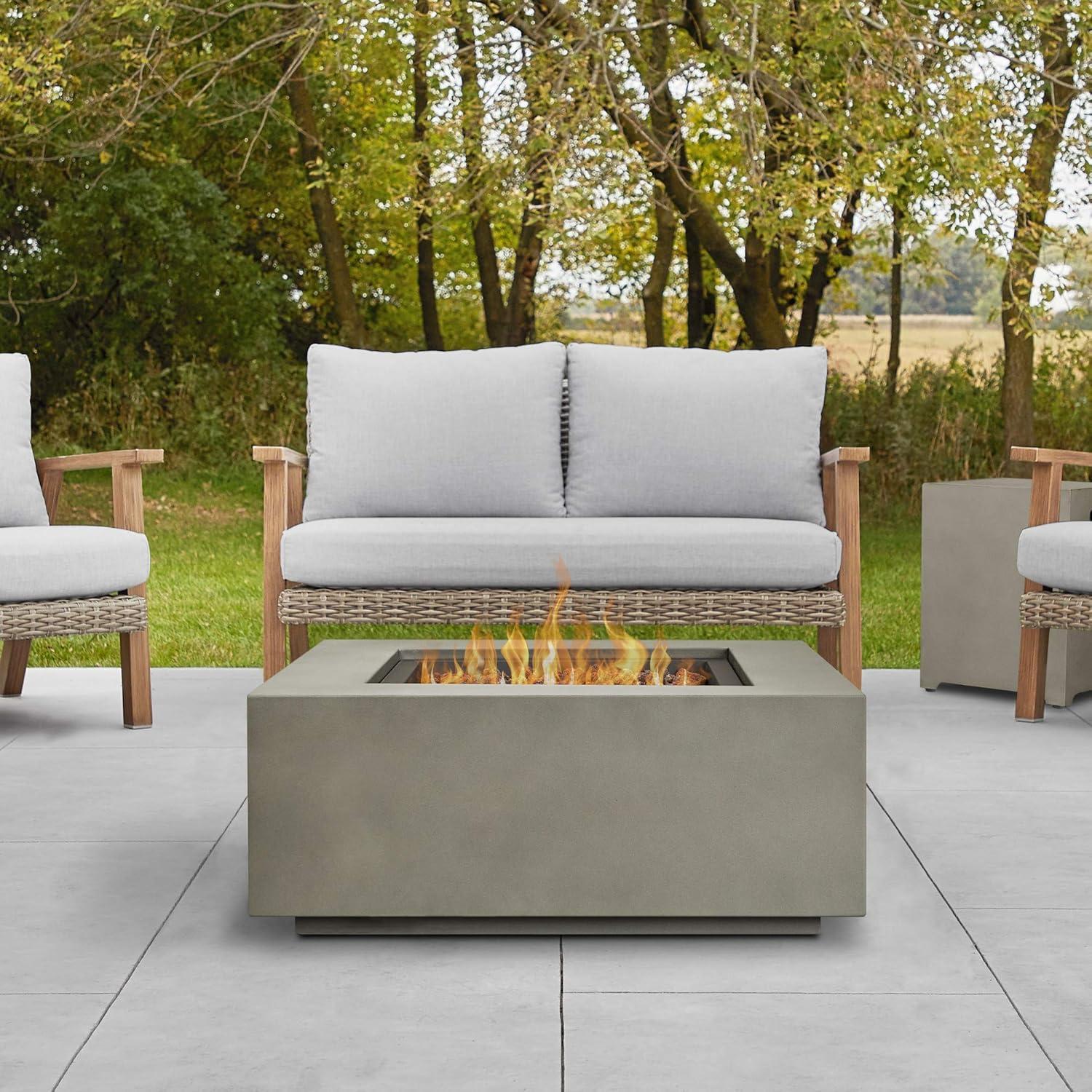 AEGEAN Propane / Natural Gas Outdoor Fire Pit Table