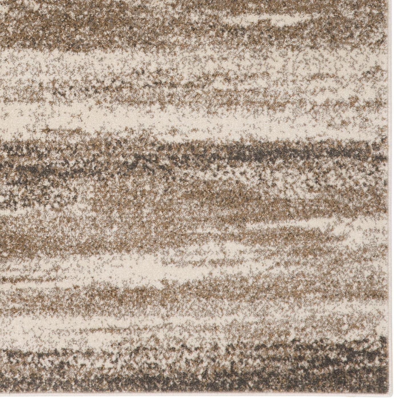 Abstract Brown Area Rug