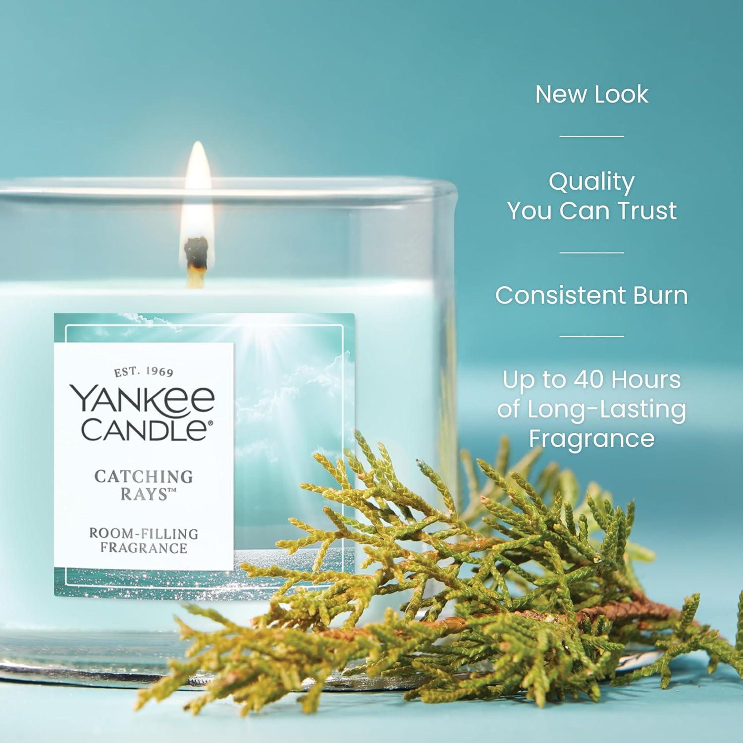 Catching Rays Blue Soy Small Tumbler Candle
