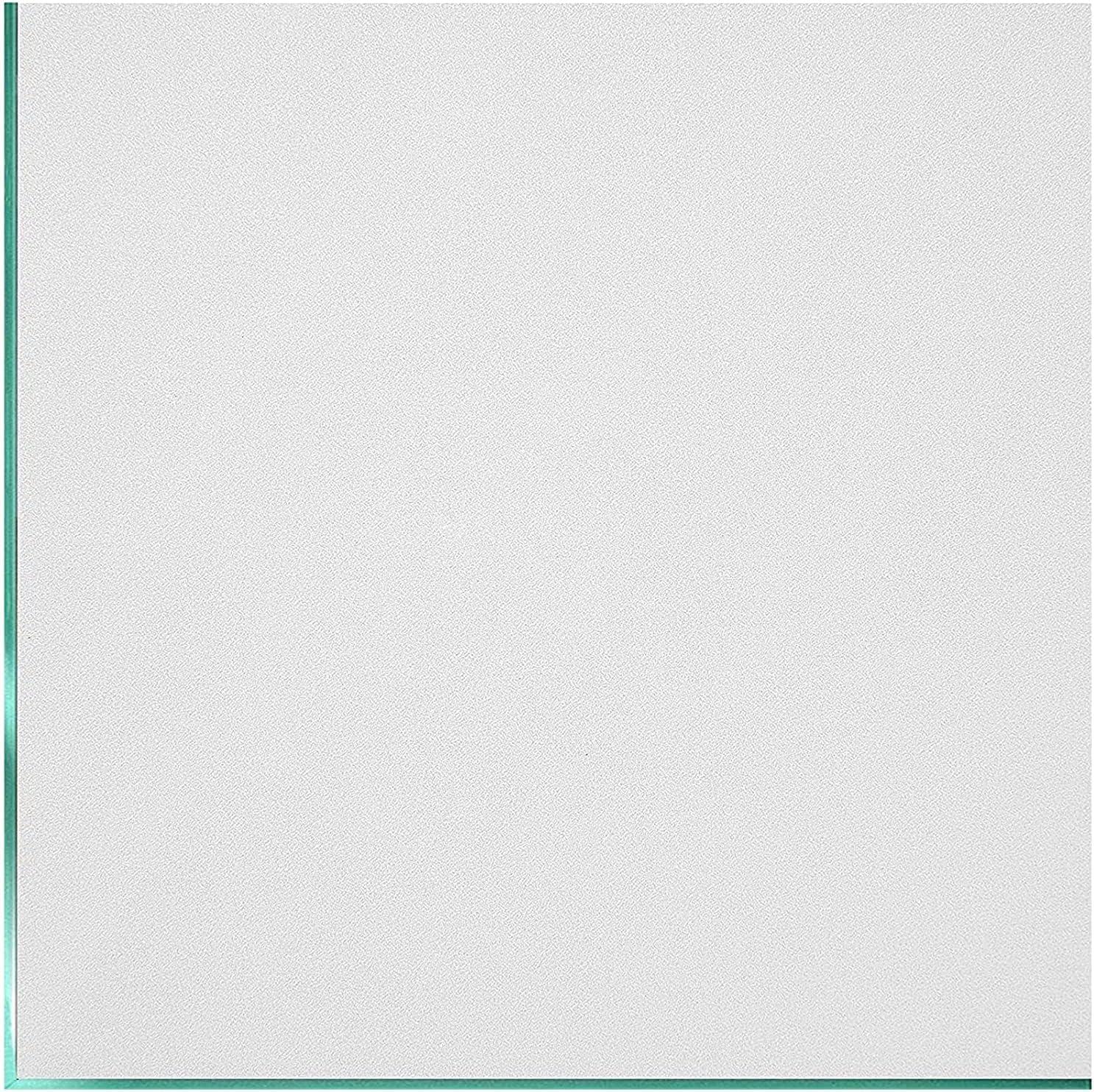 Coavas Window Film Non Adhesive Frosted Home Office Film Privacy Window Sticker Self Static Cling Vinly Glass Film for Bathroom Office Meeting Room Living Room (Matte White 17.7by78.7 Inch)