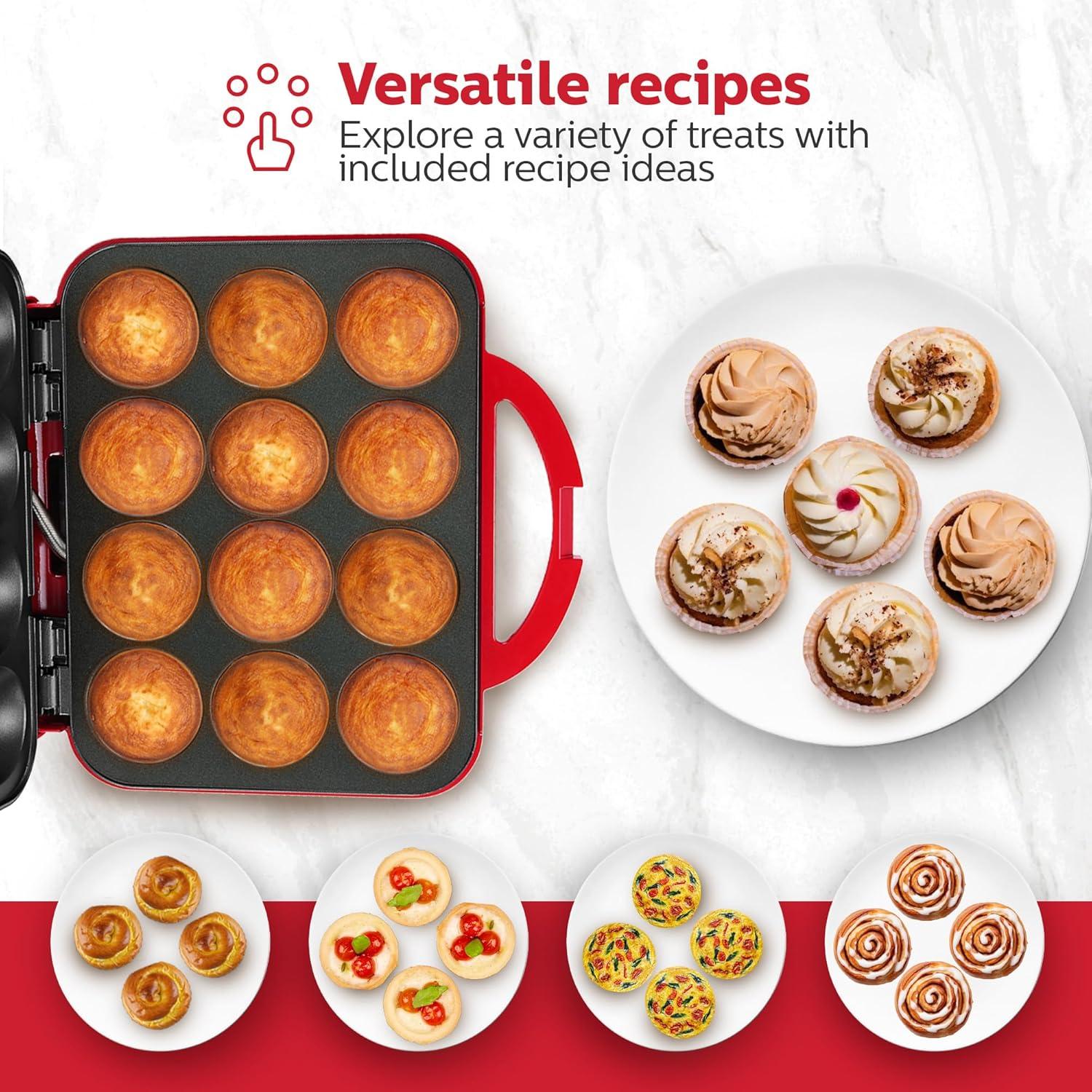 Holstein Housewares Holstein Housewares Non Stick Cupcake Maker