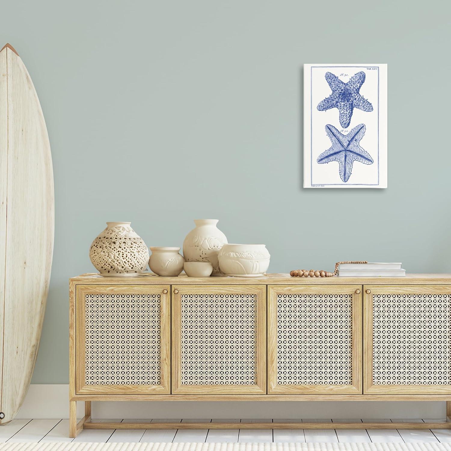 Stupell Industries Blue Starfish Studies, 20" x 30"