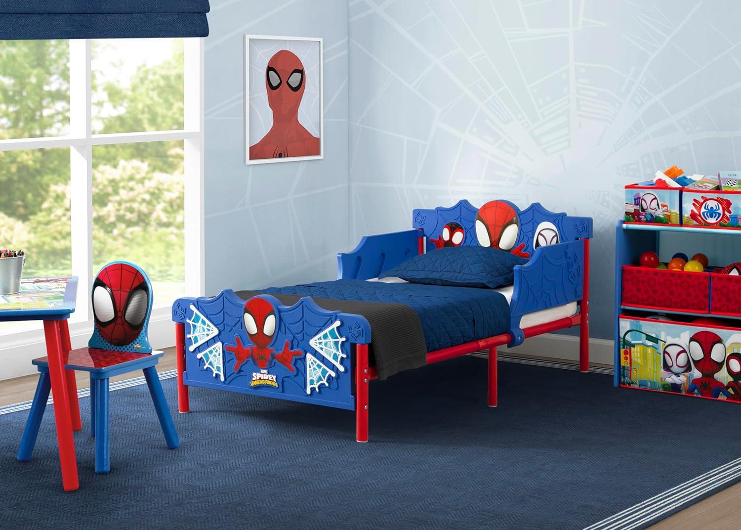 Delta Children Spidey and His Amazing Friends 3D Toddler Bed