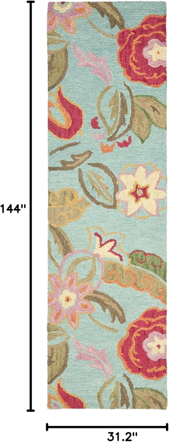 Blossom BLM675 Hand Hooked Area Rug  - Safavieh