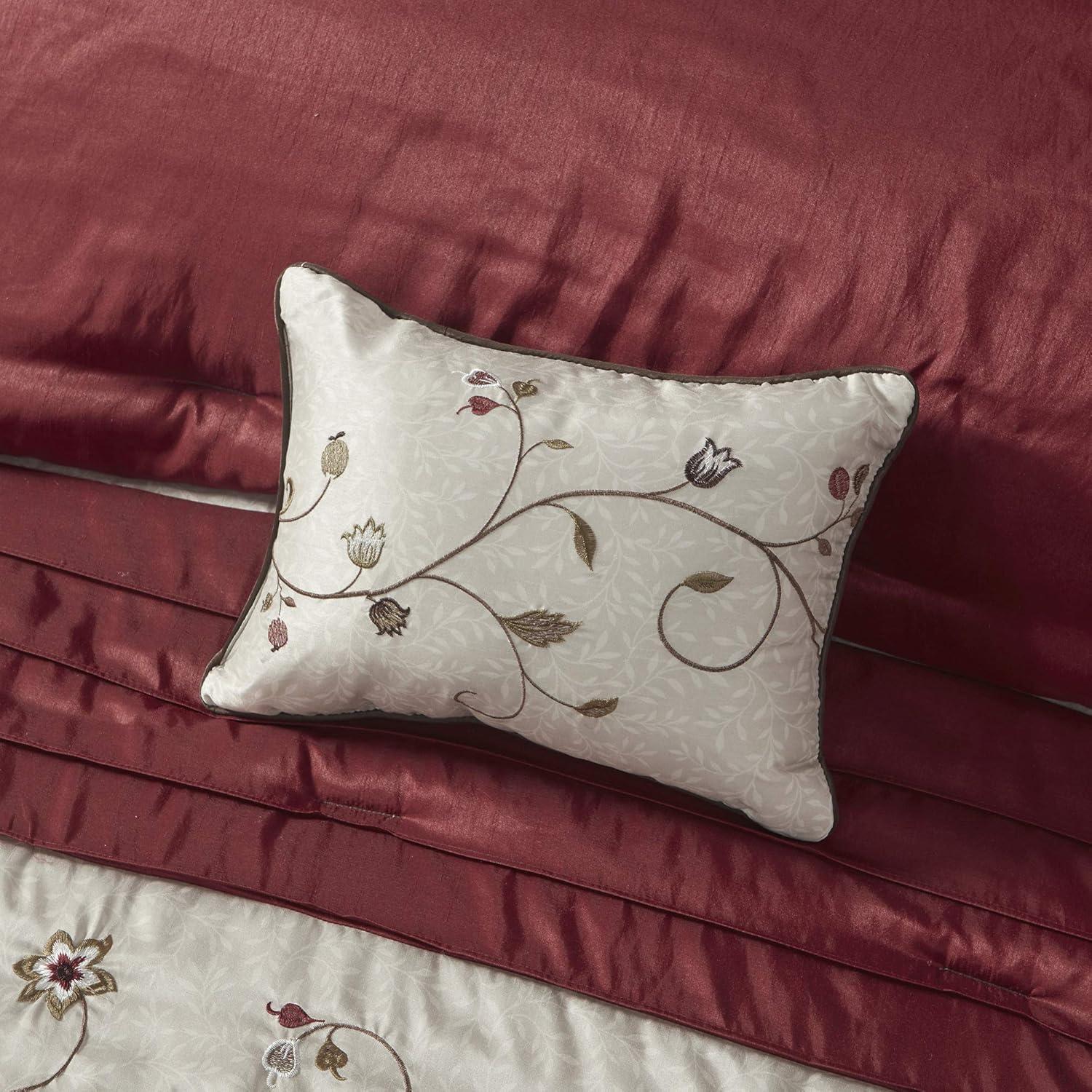 Serene Embroidered 7 Piece Comforter Set