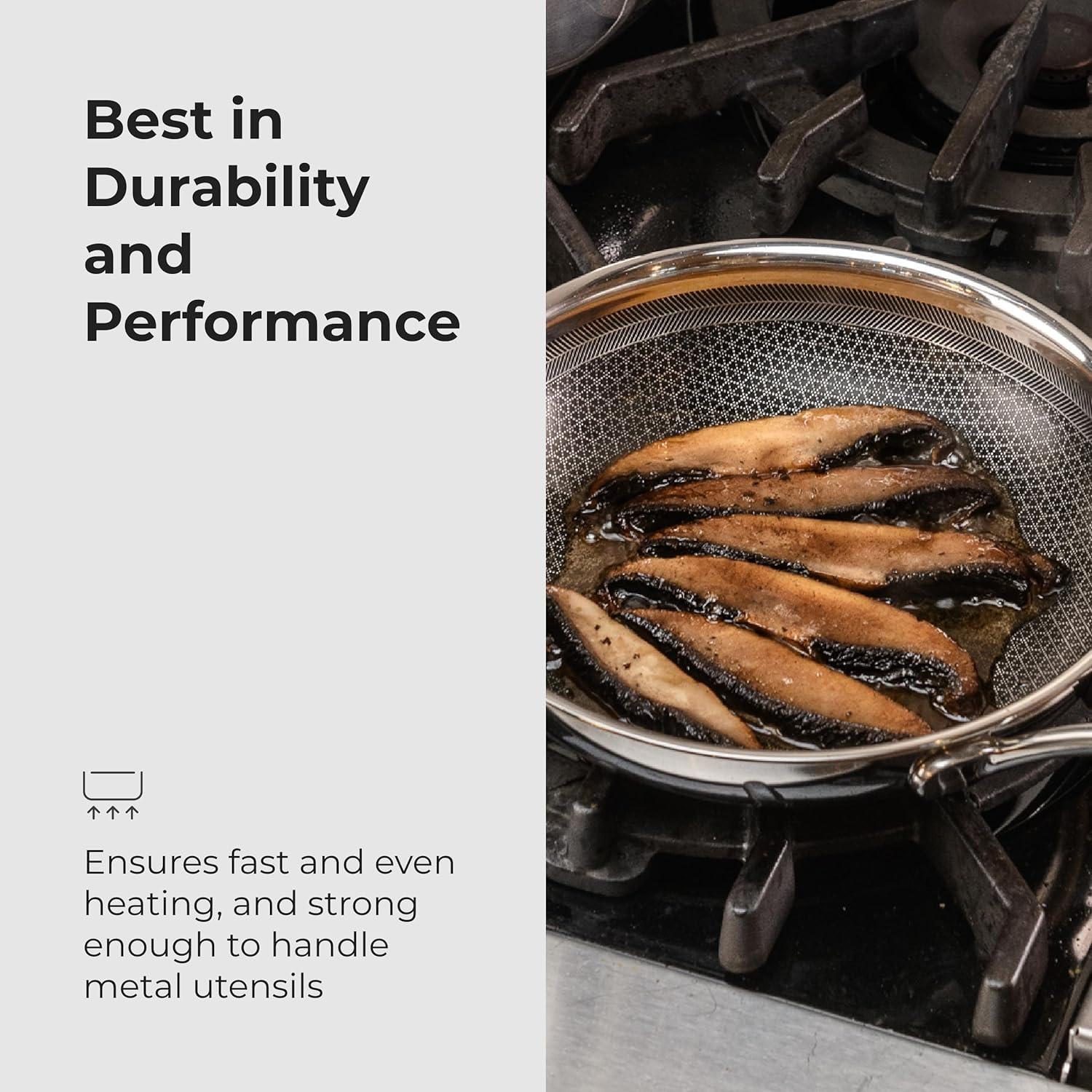 Frieling Black Cube Hybrid Quick Release Chefs Pan