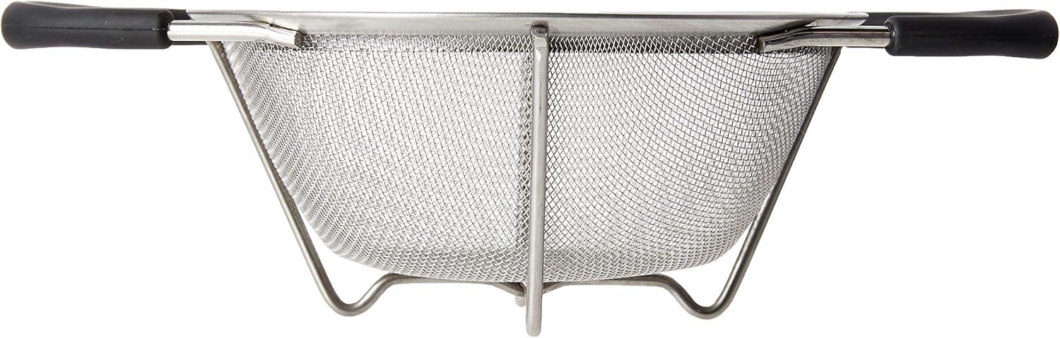 Stainless Steel Mesh Colander with Santopreme Handles, 6.5-Inch