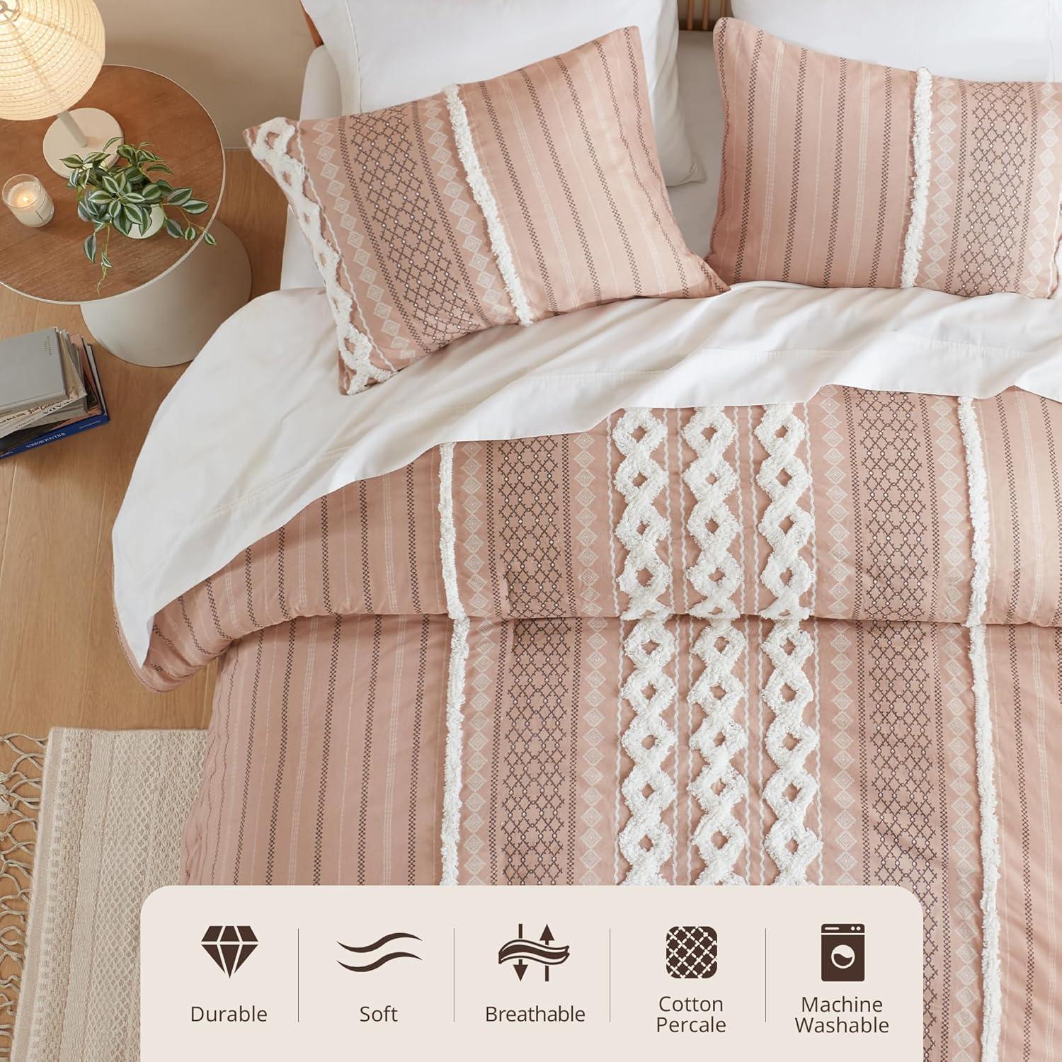 INK+IVY Imani Cotton Printed Duvet Cover Set