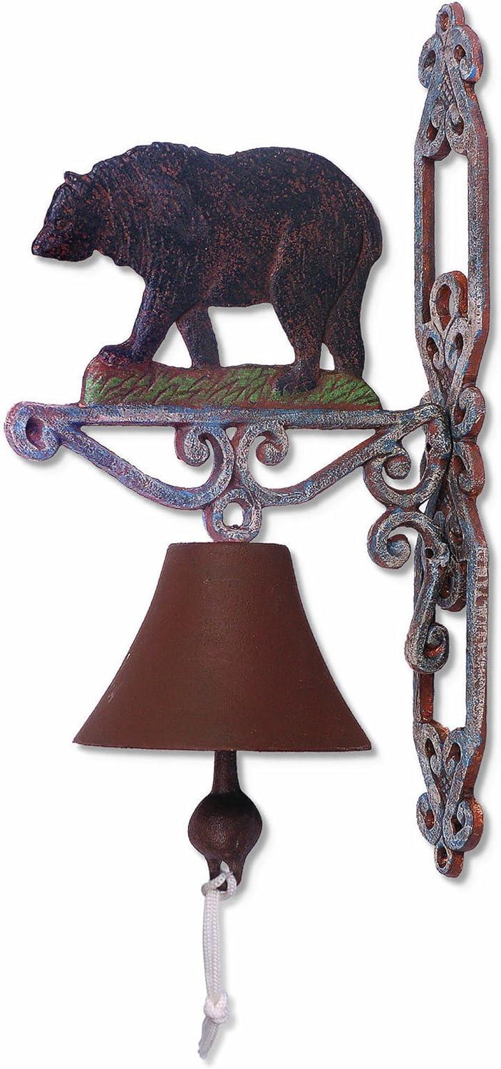 Sunset Vista Designs Wilderness Wonders Bear Bell, 14-Inch Tall