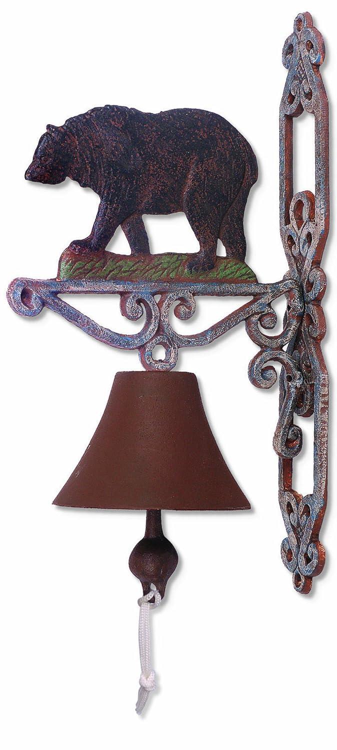 Sunset Vista Designs Wilderness Wonders Bear Bell, 14-Inch Tall