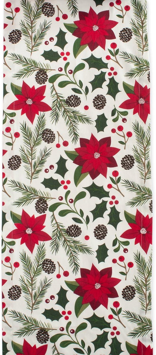 WOODLAND CHRISTMAS TABLE RUNNER 14x72