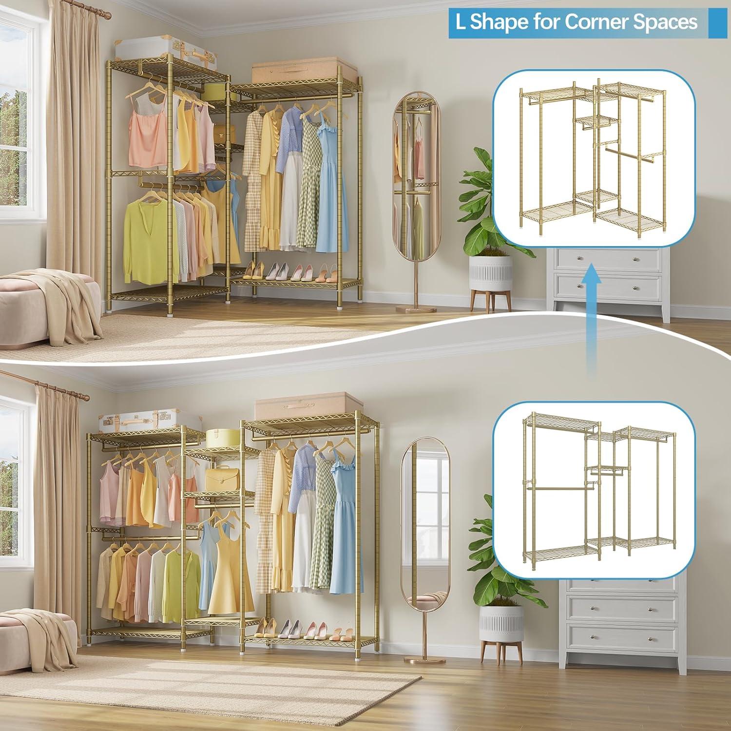 VIPEK VIPEK V6 Heavy Duty Clothes Rack, Max Load 850LBS