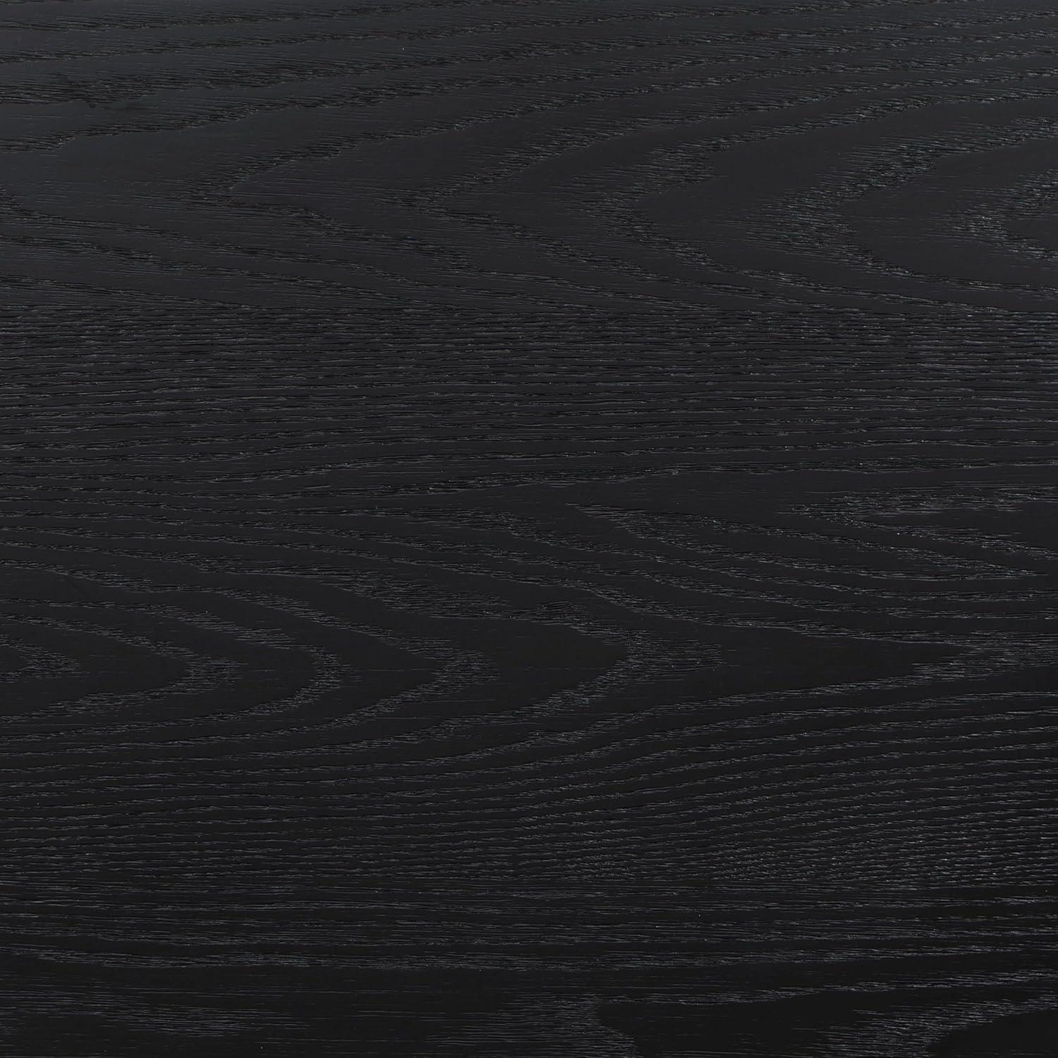 Kirby Kha Brookmead Wood Panel Bed Black
