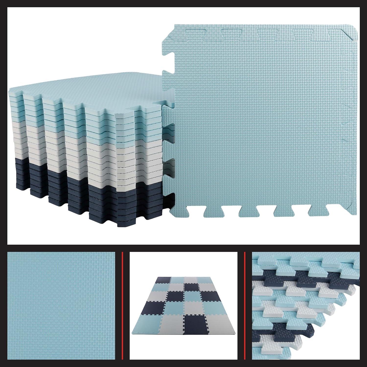 Foam Floor Tiles 20PK - 20sqft (Blue)