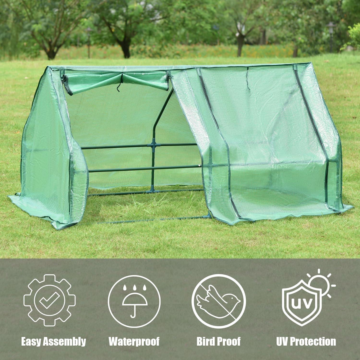 6' W x 3' D Hobby Greenhouse