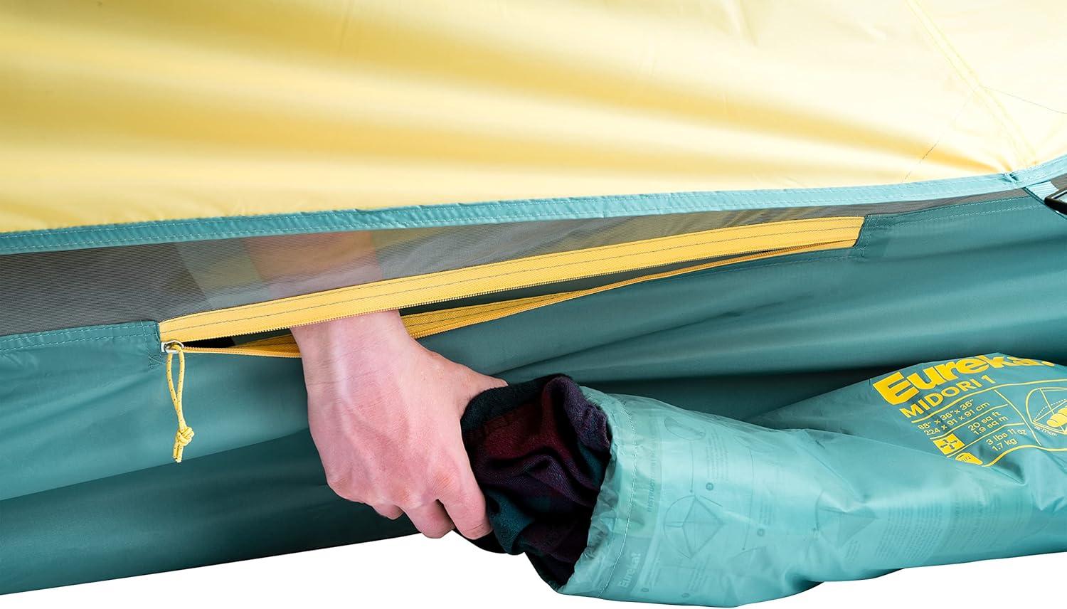 Eureka ERK2629085 Midori 2 Person Tent, Aspen Gold & Oil Blue