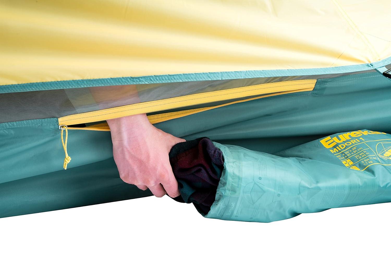 Eureka ERK2629085 Midori 2 Person Tent, Aspen Gold & Oil Blue