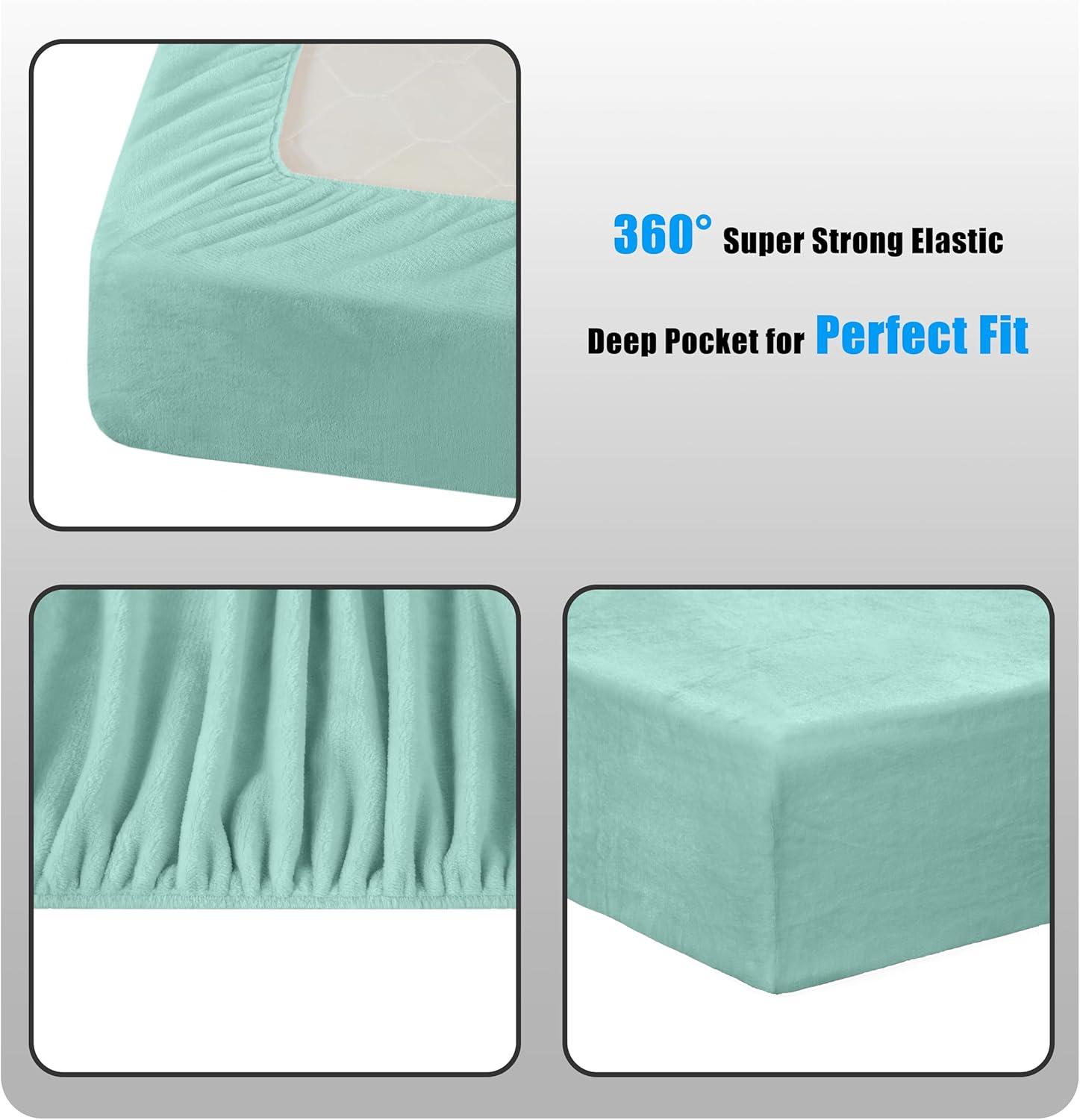 Chezmoi Collection Washed Microfiber Line Stitch Embroidery Quilt Set