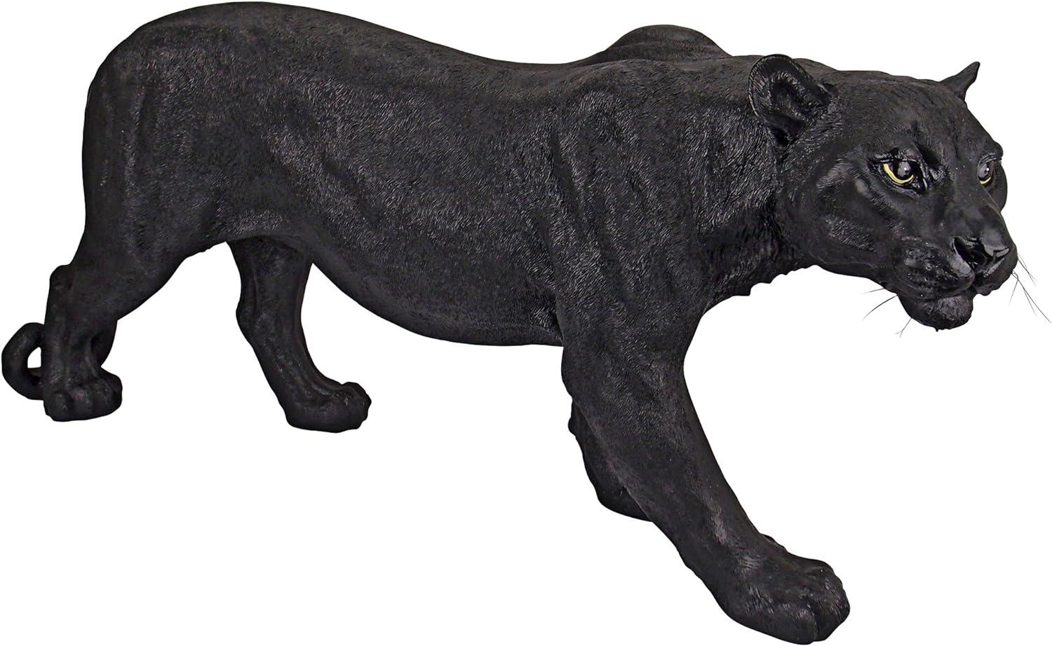 Shadowed Predator Panther Garden Statue