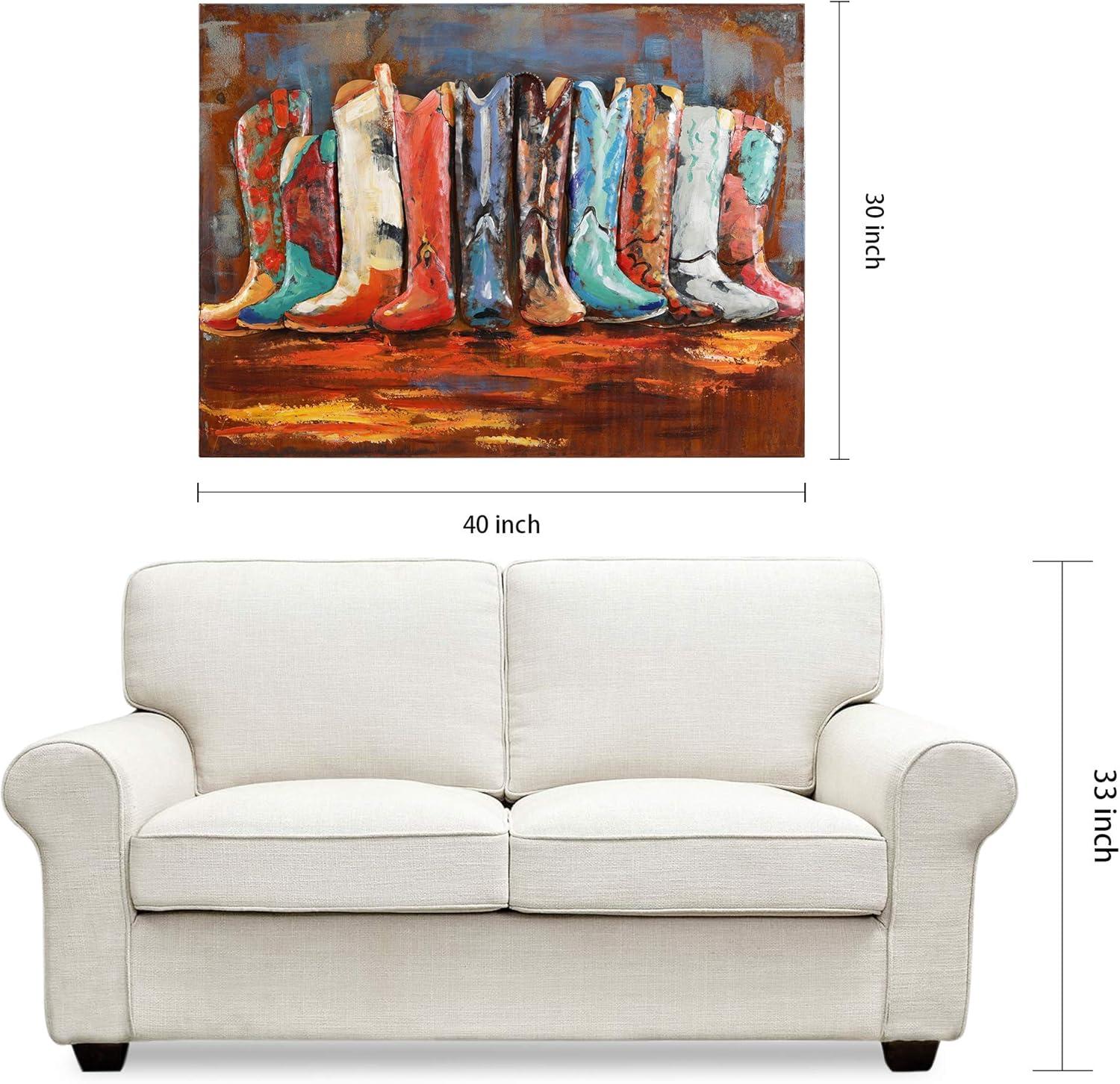 weilaicheng Unframed Painting on Metal