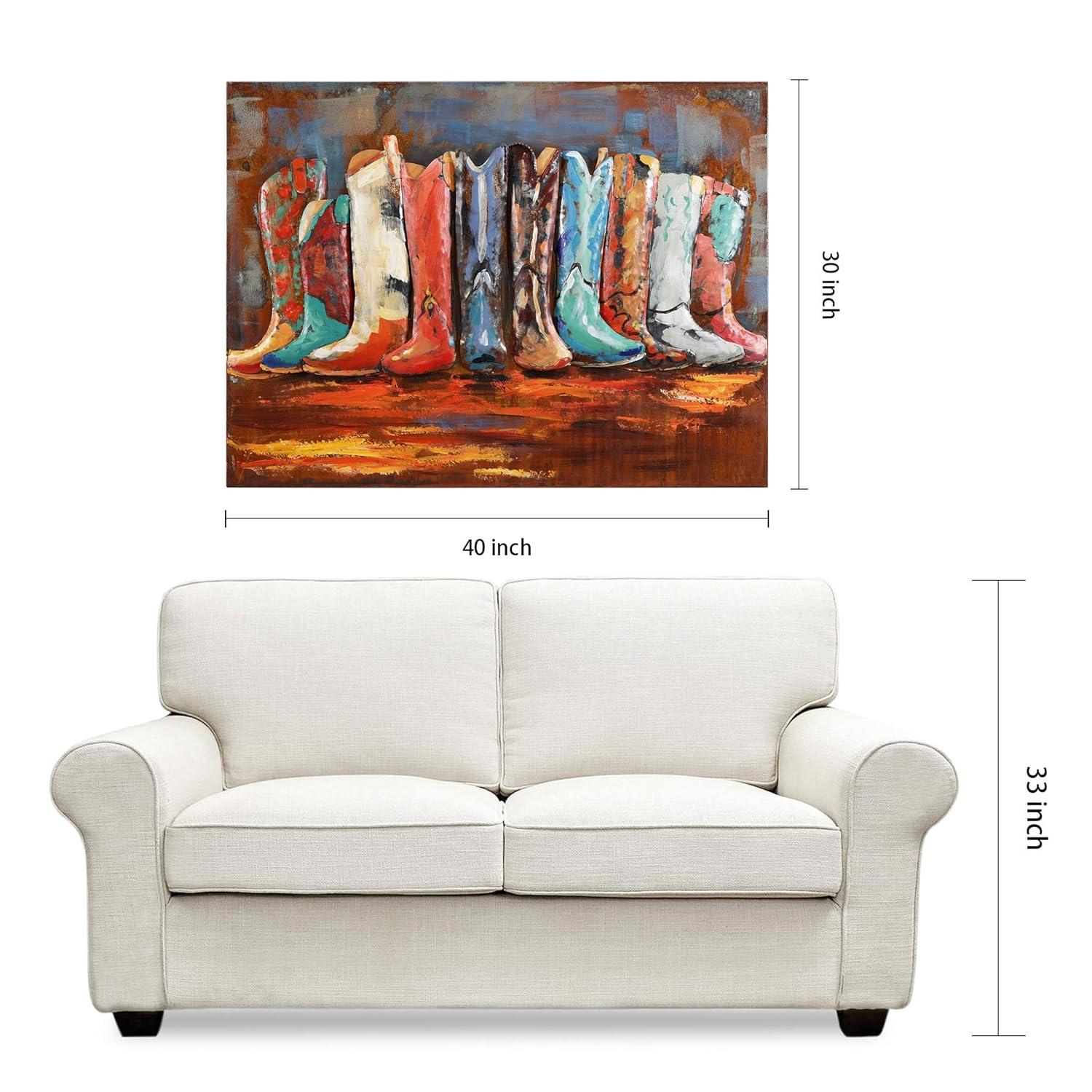 weilaicheng Unframed Painting on Metal