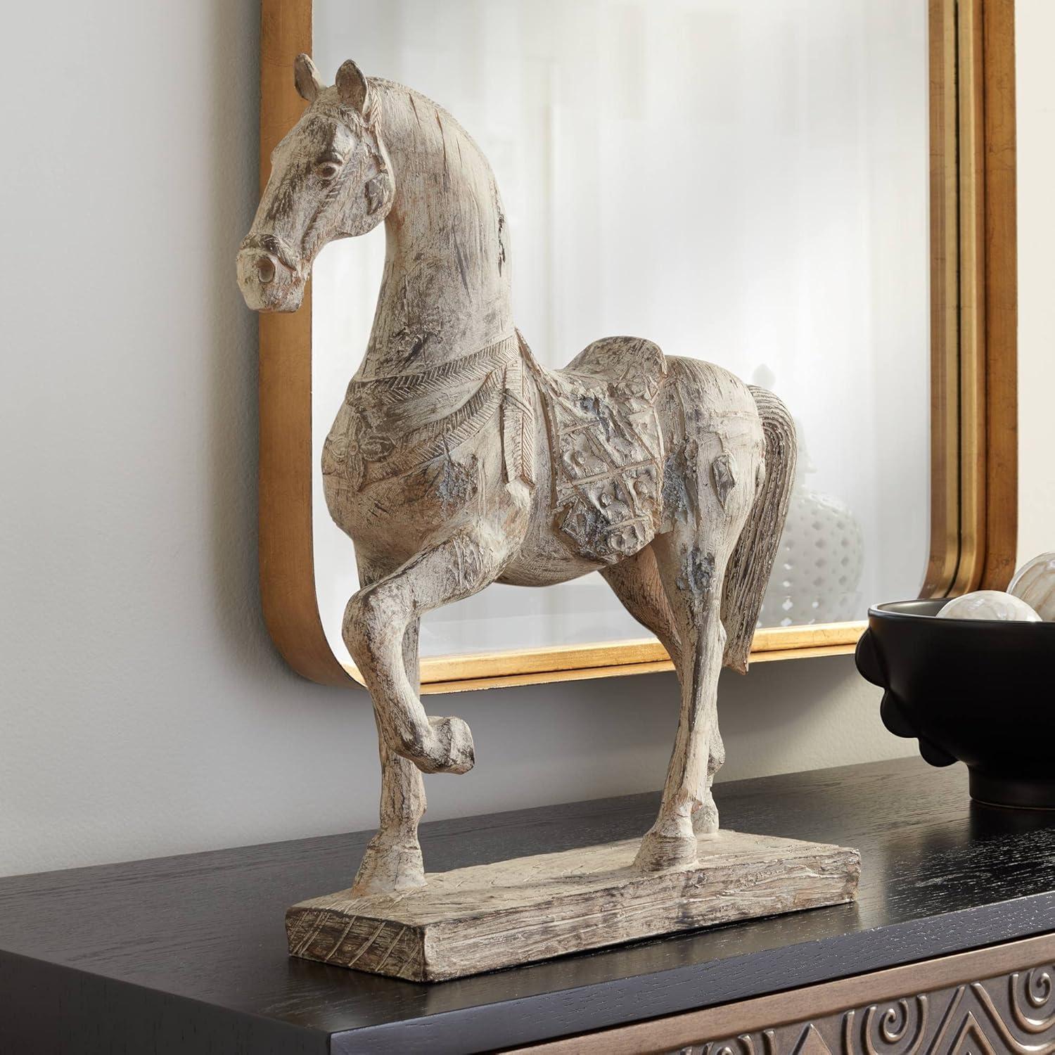 Kensington Hill Rustic Horse 15 1/4" High Statue