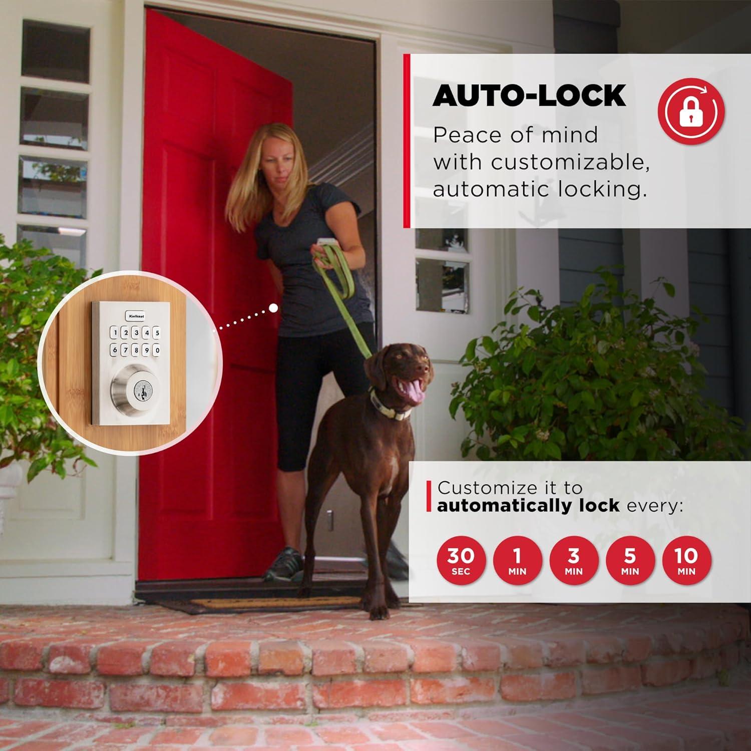 Home Connect Smart Electronic Single Cylinder Deadbolt
