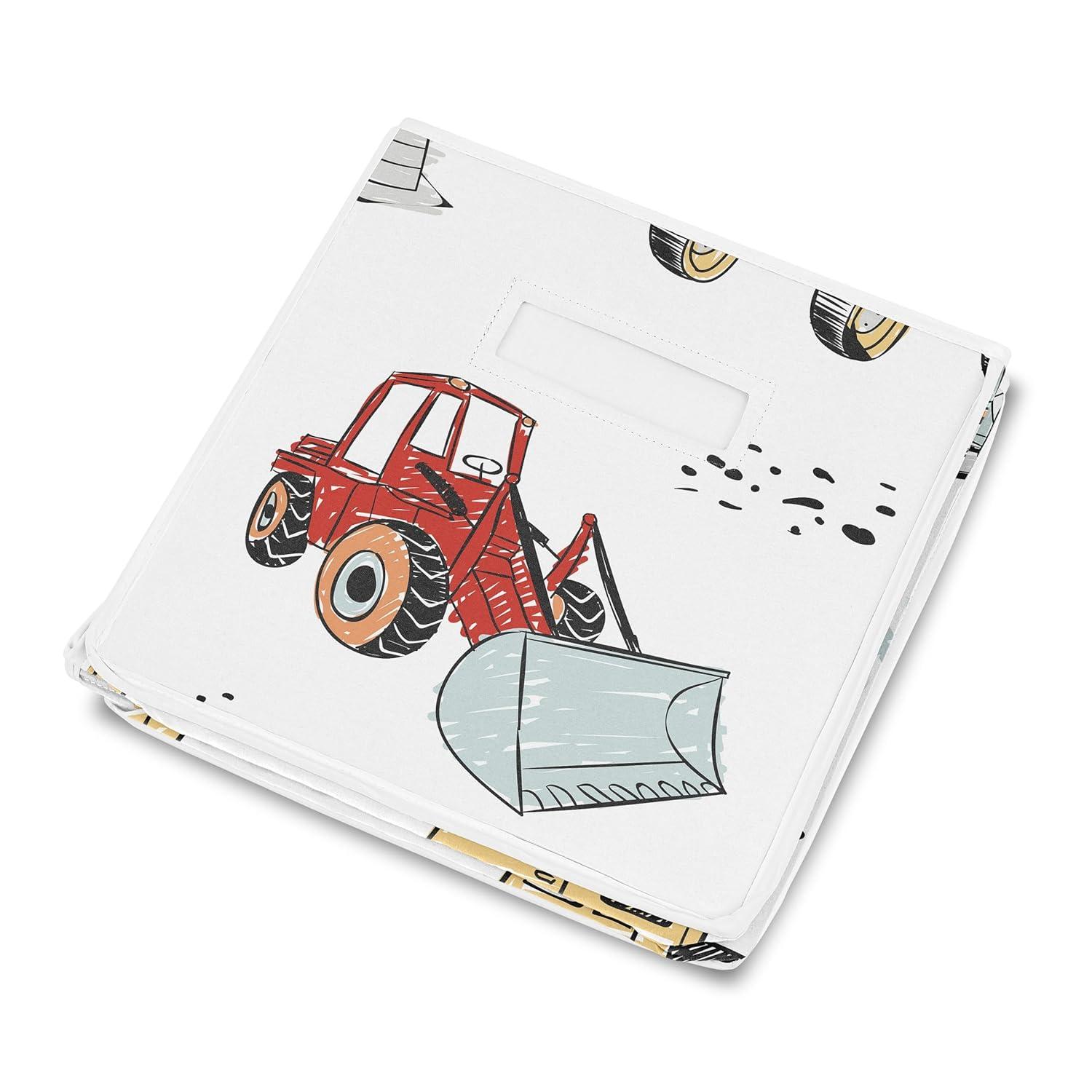 Construction Truck Toy Box