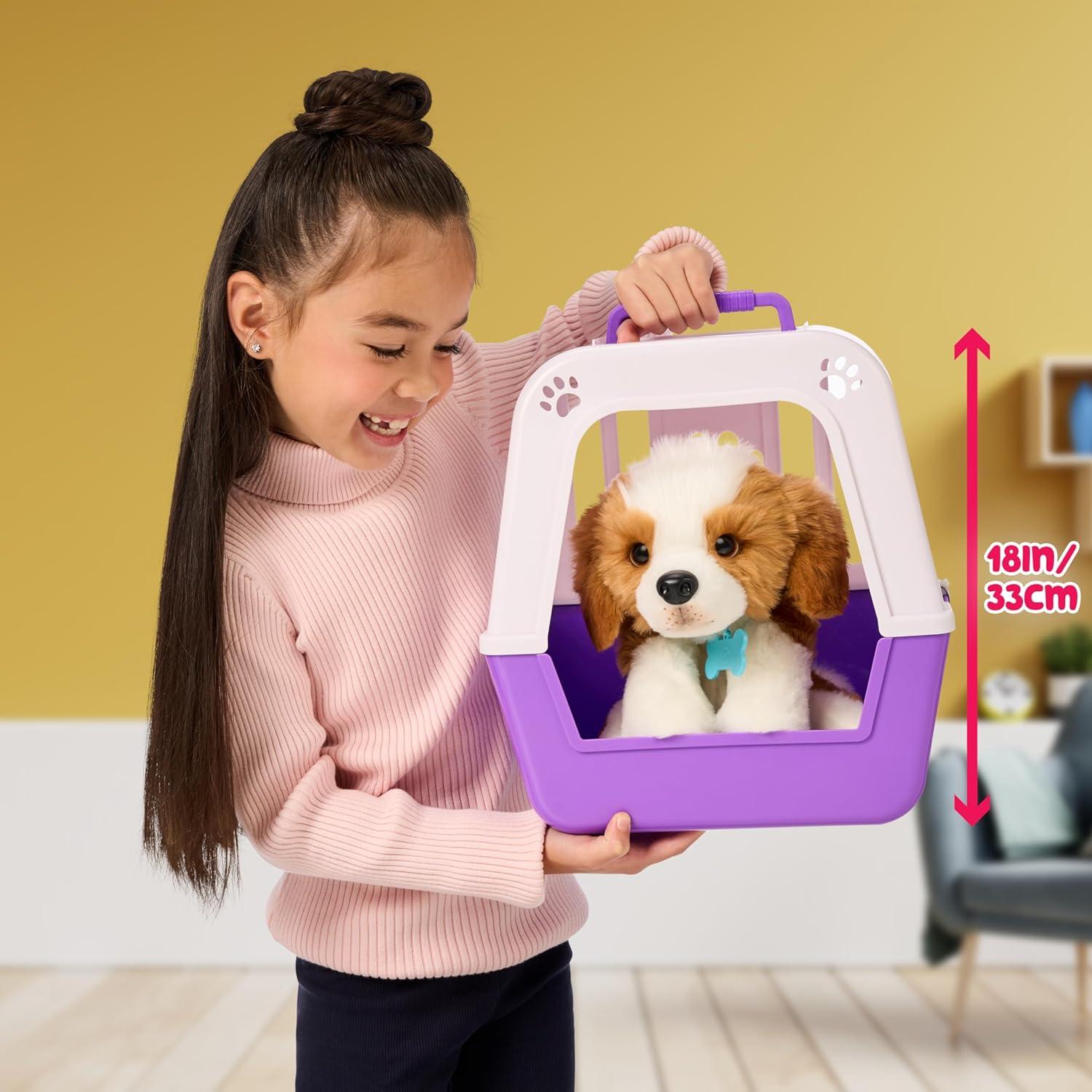 Little Live Pets My Really Real Puppy Beagle Patches, Interactive Toy 60+ Sounds & Reactions Ages 4+