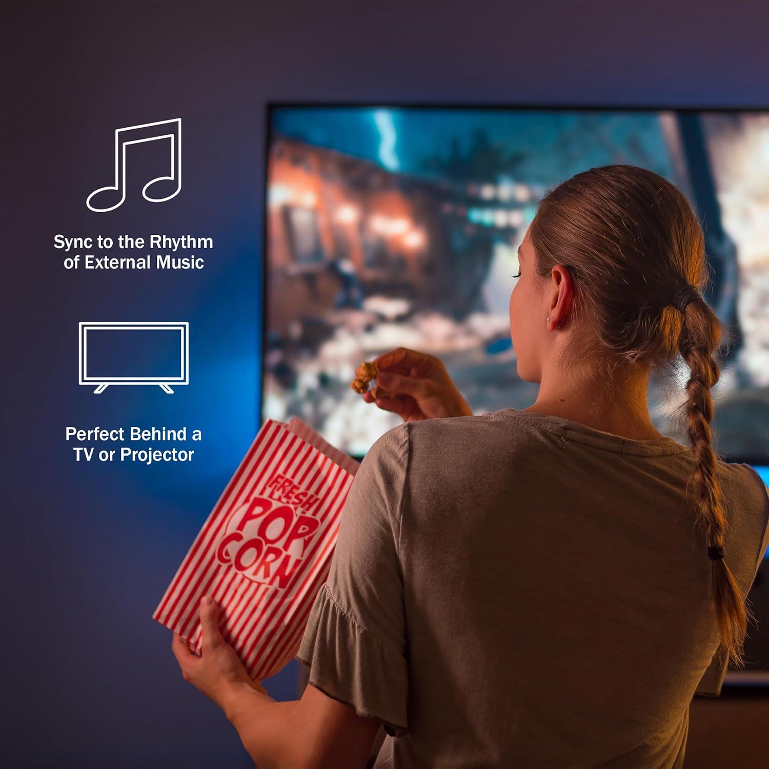 Pure Garden 72ft 200 LED Color Changing Outdoor Rope Lights with Remote