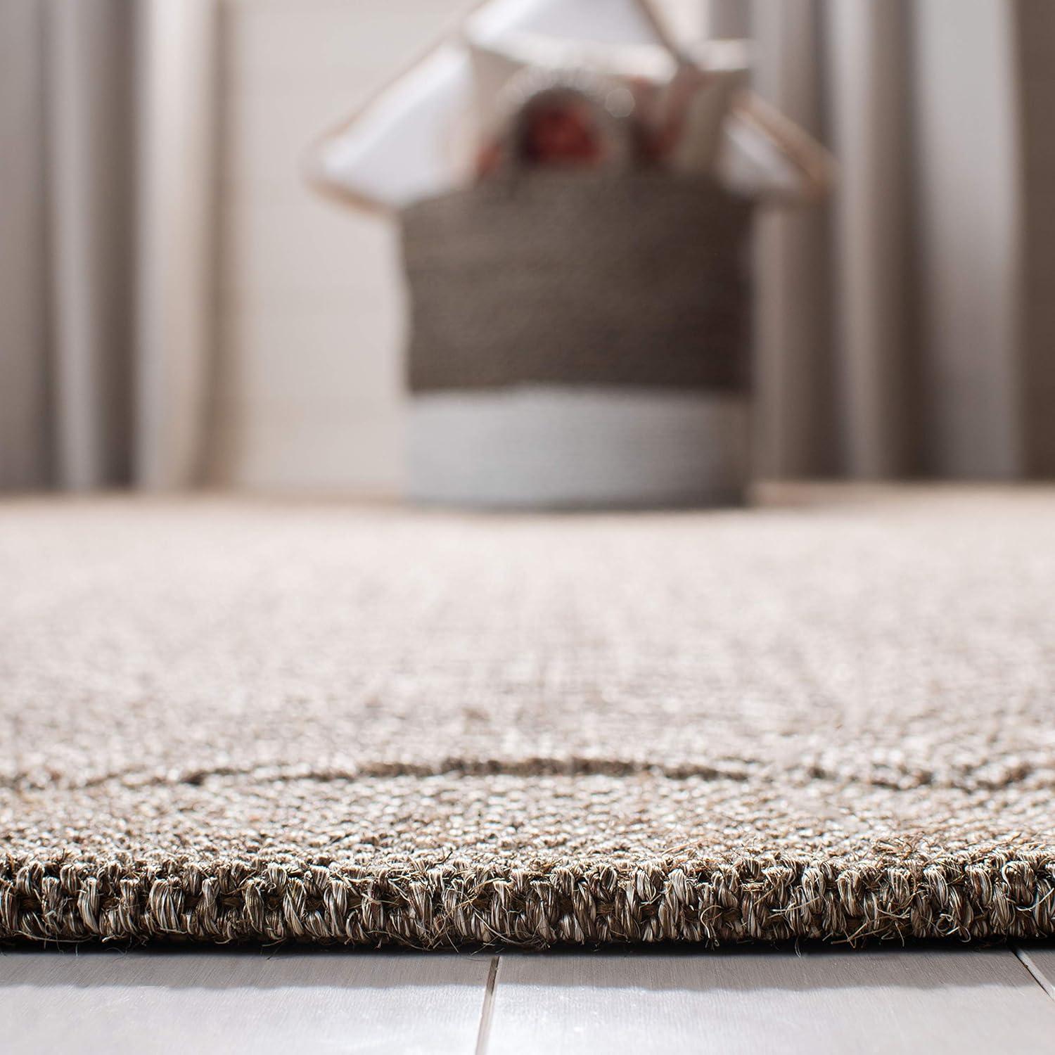 Palm Beach PAB360 Power Loomed Area Rug - Beige/Beige - 3'x5' - Safavieh.