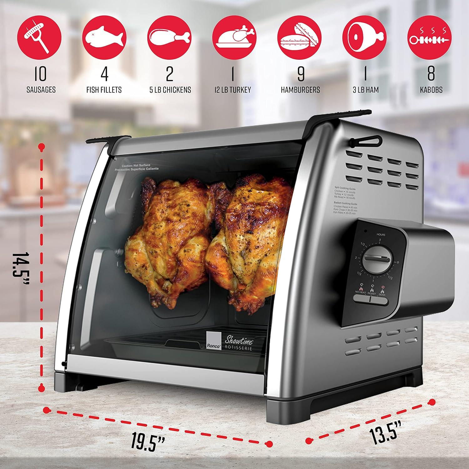 Ronco Ronco Toaster Oven with Rotisserie
