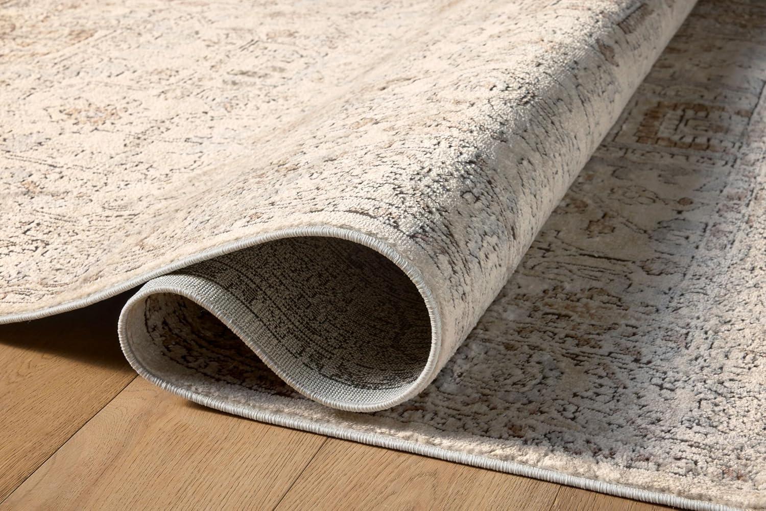 Loloi Teagan Ivory / Sand 9'-9" x 13'-6" Area Rug