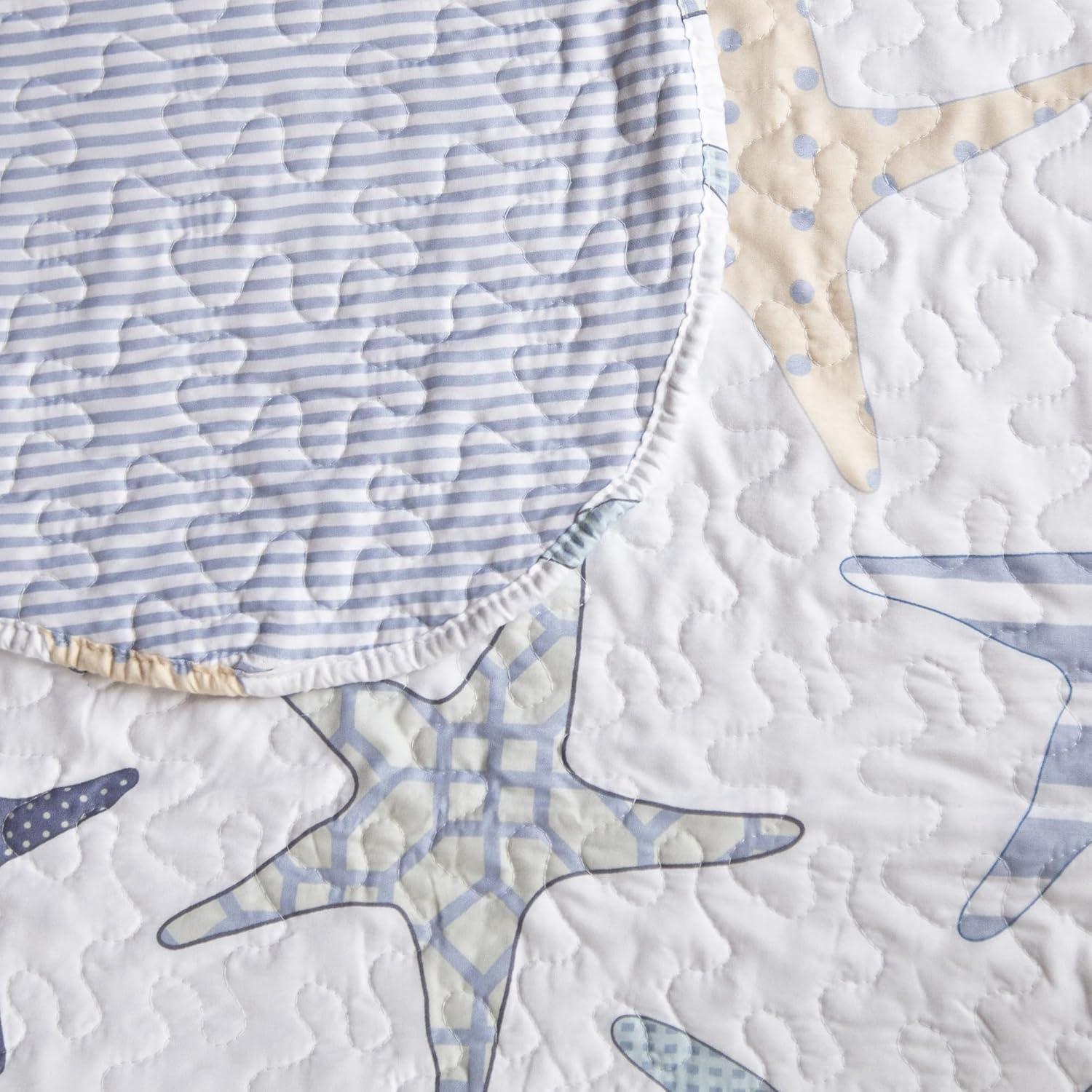 Coastal Geometric Shapes Quilt Set