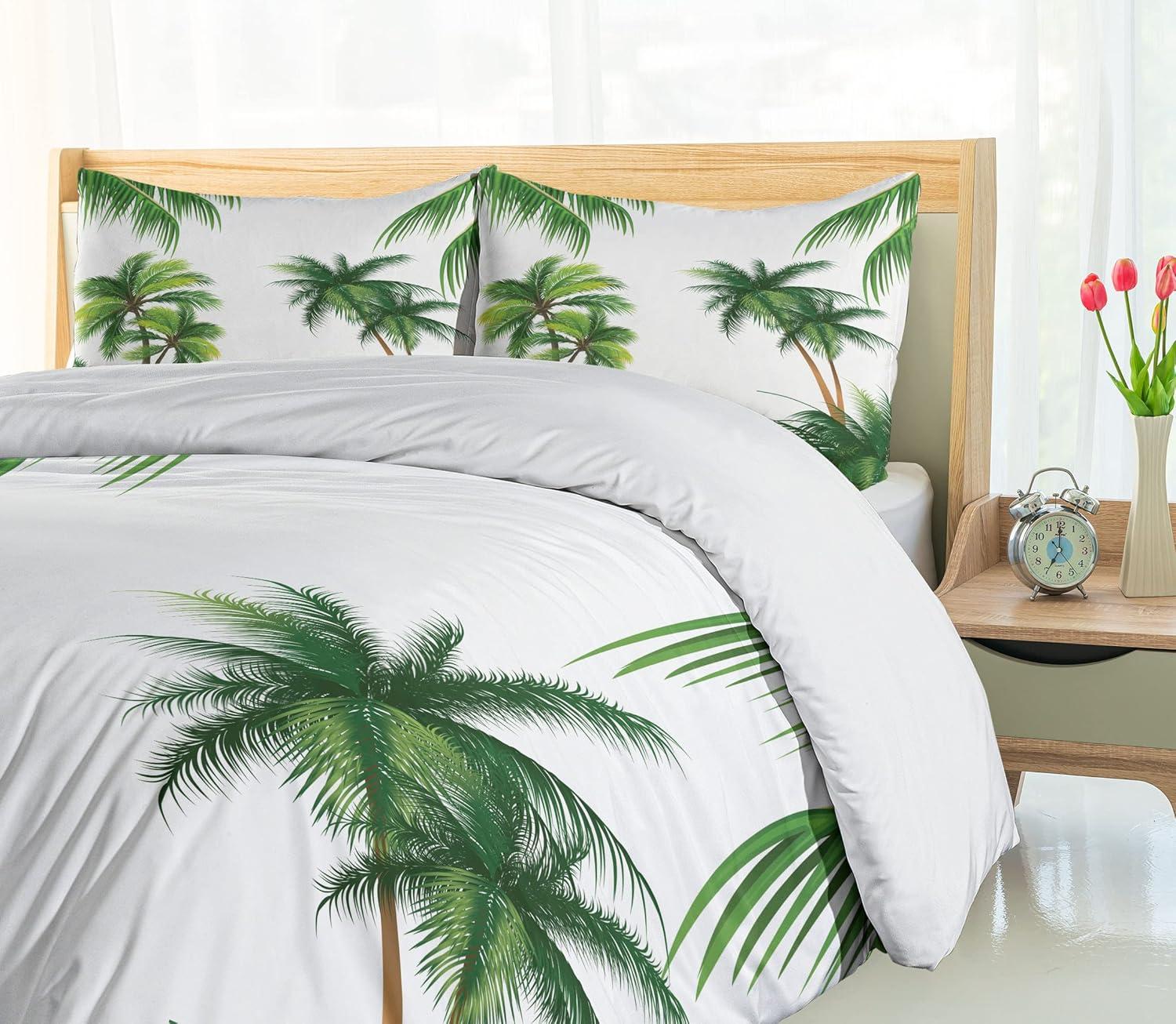 Coastal Floral Duvet Cover