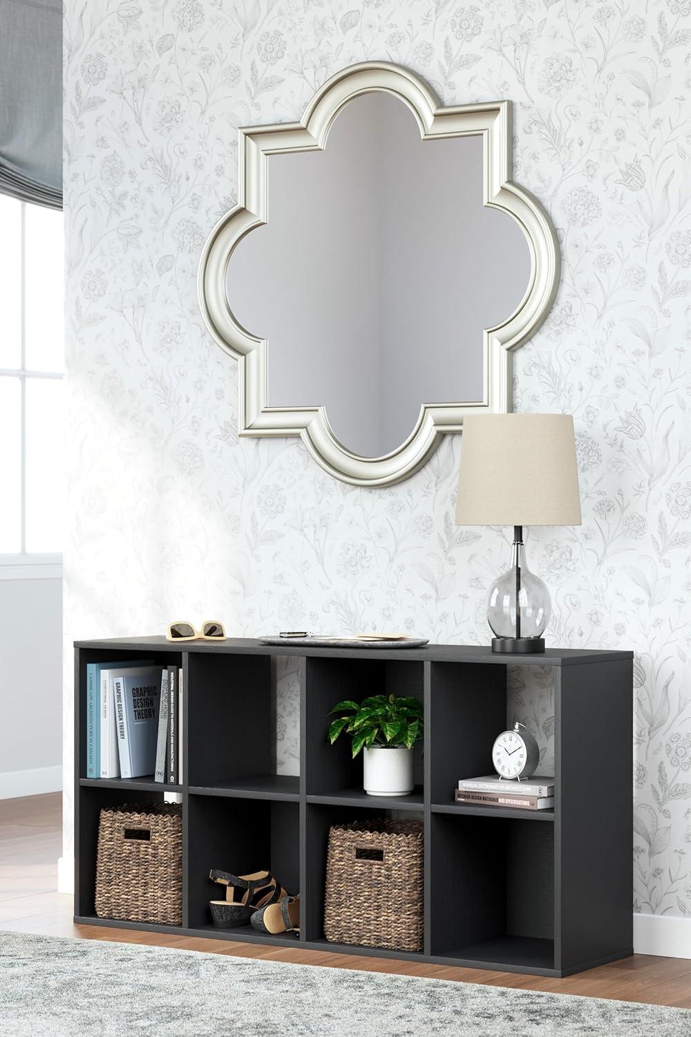 47.05" Socalle 8 Cube Organizer Natural: Modern Storage, Laminated MDF - Signature Design by Ashley