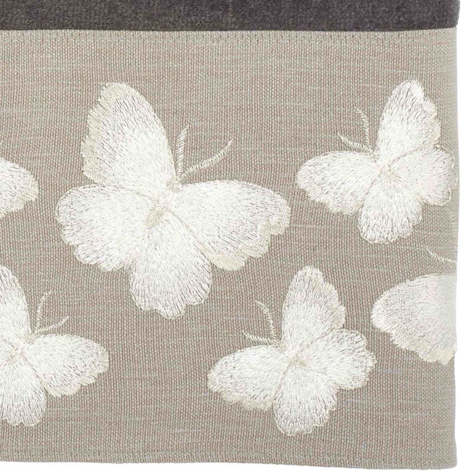 Granite Cotton Bath Sheet with Butterfly Embellishment