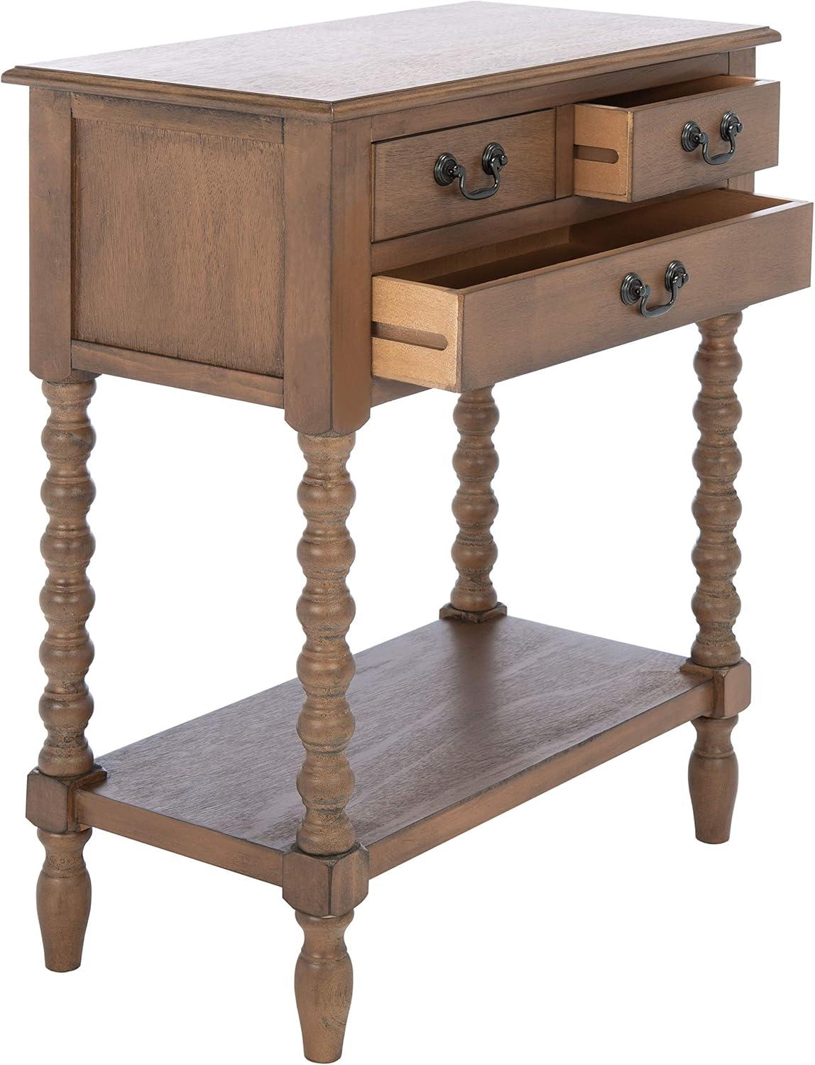 Athena 3 Drawer Console Table  - Safavieh