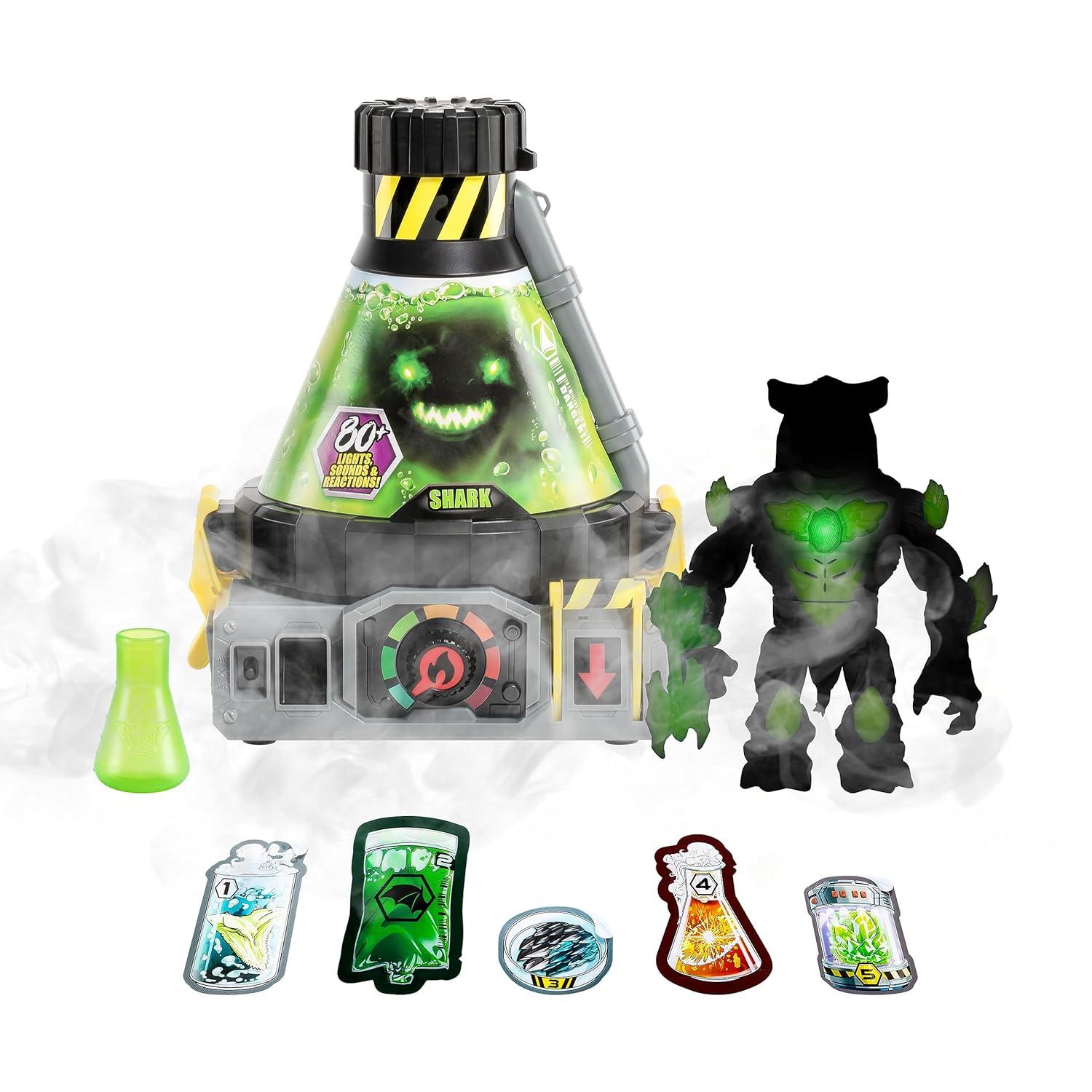 Beast Lab Shark Beast Creator Real Bio Mist and 80+ Lights, Sounds and Reactions, Ages 5+