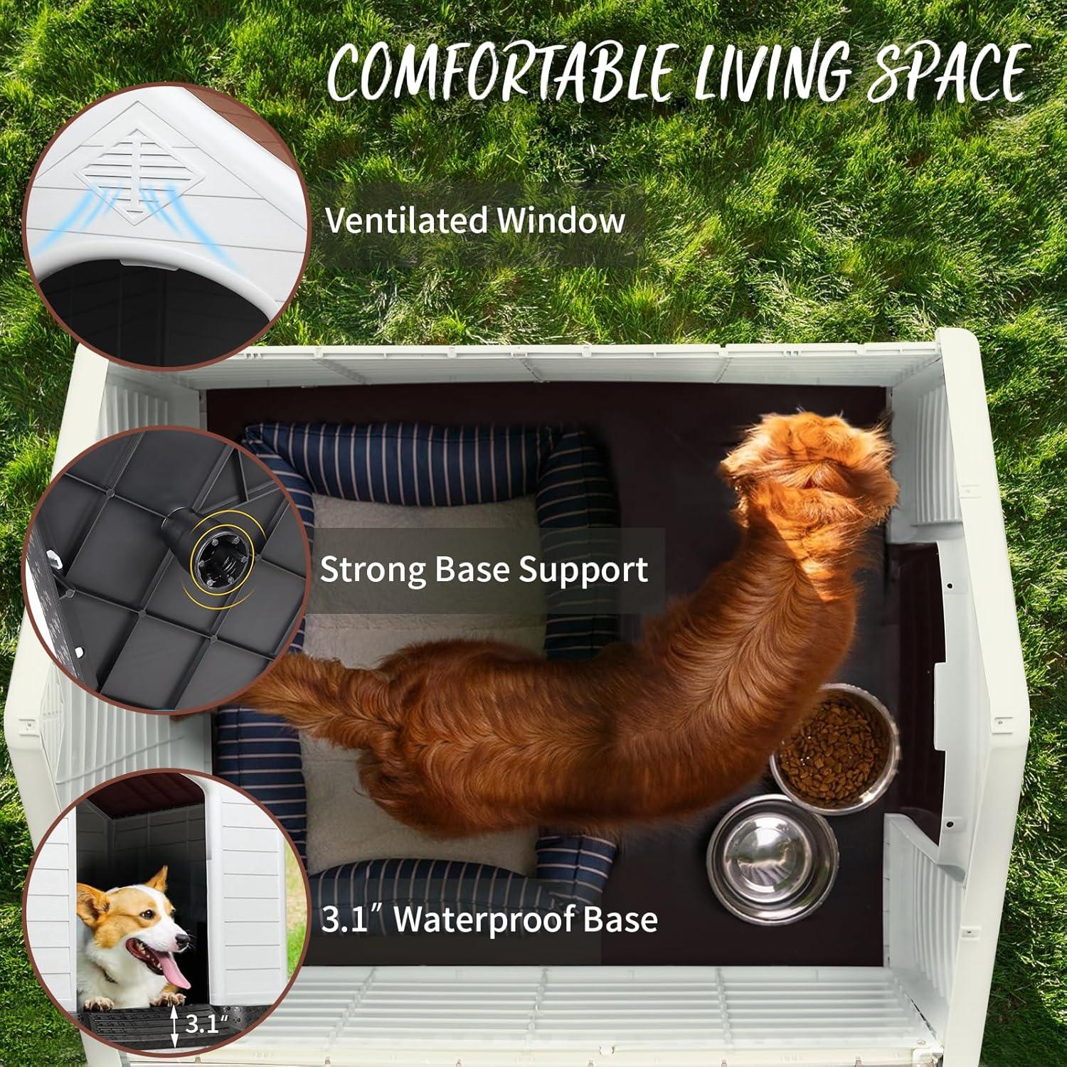 Aunyae Plastic Dog House