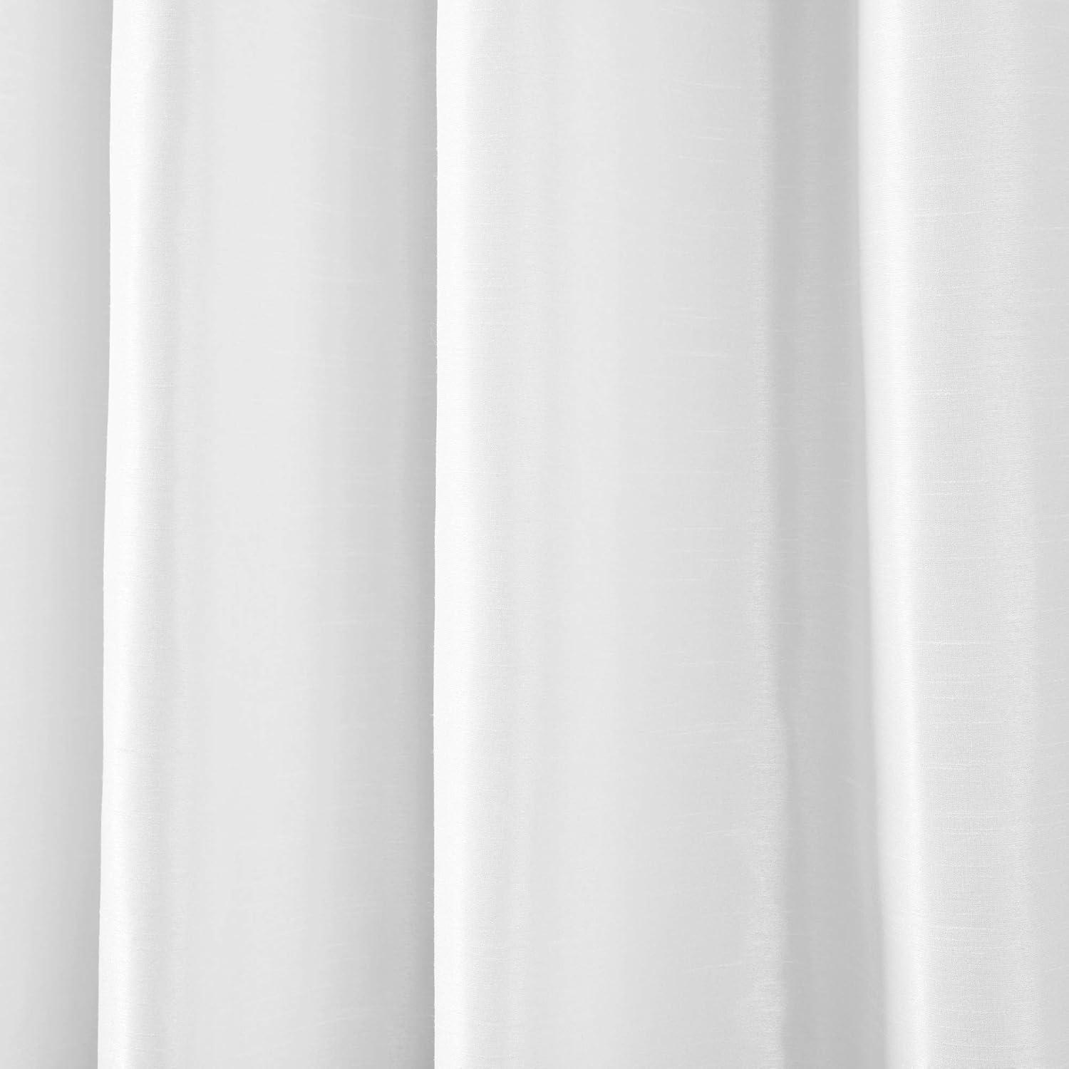 Venetian Polyester Semi-Sheer Curtain Panel