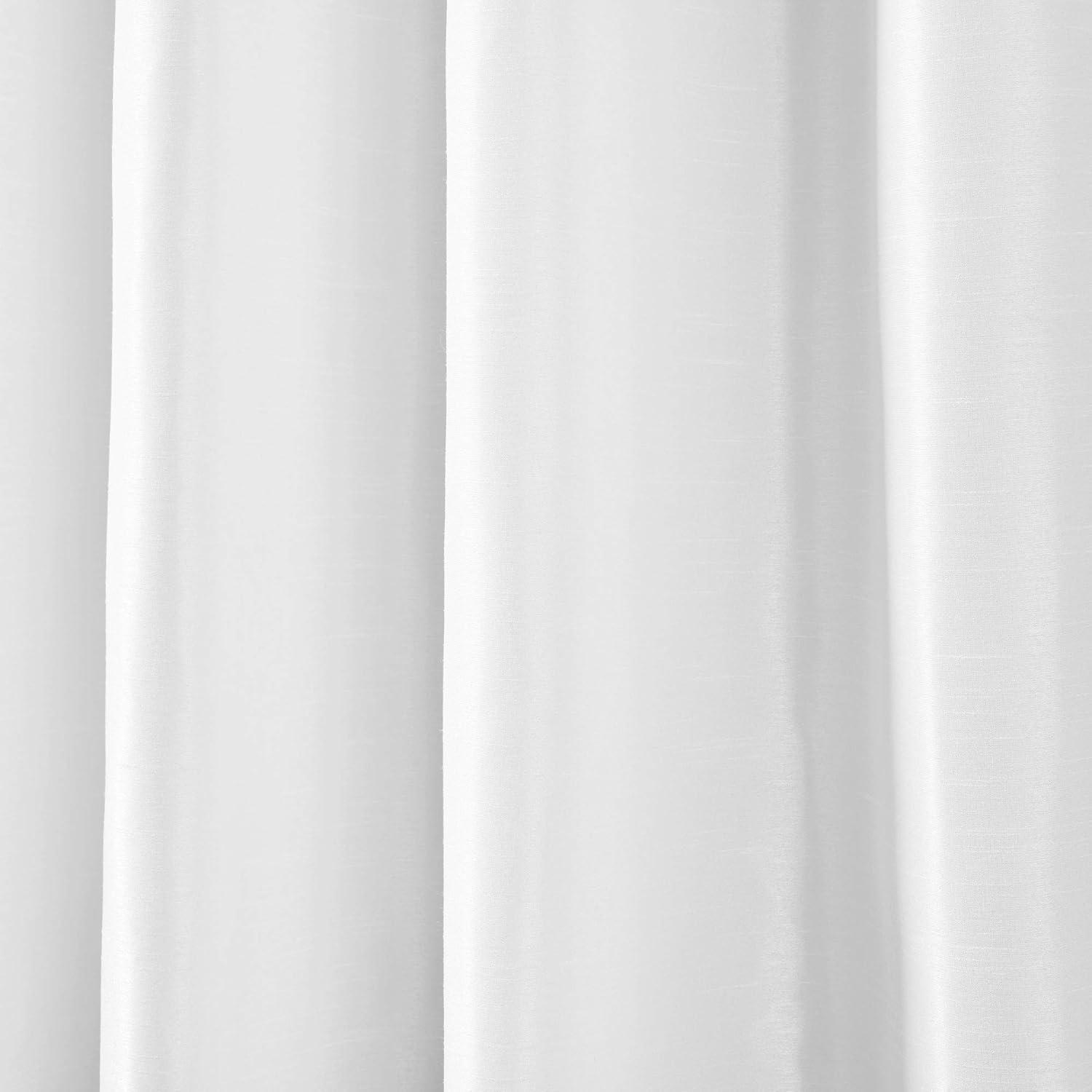 Lush Decor Venetian Polyester Semi Sheer Curtain Single Panel